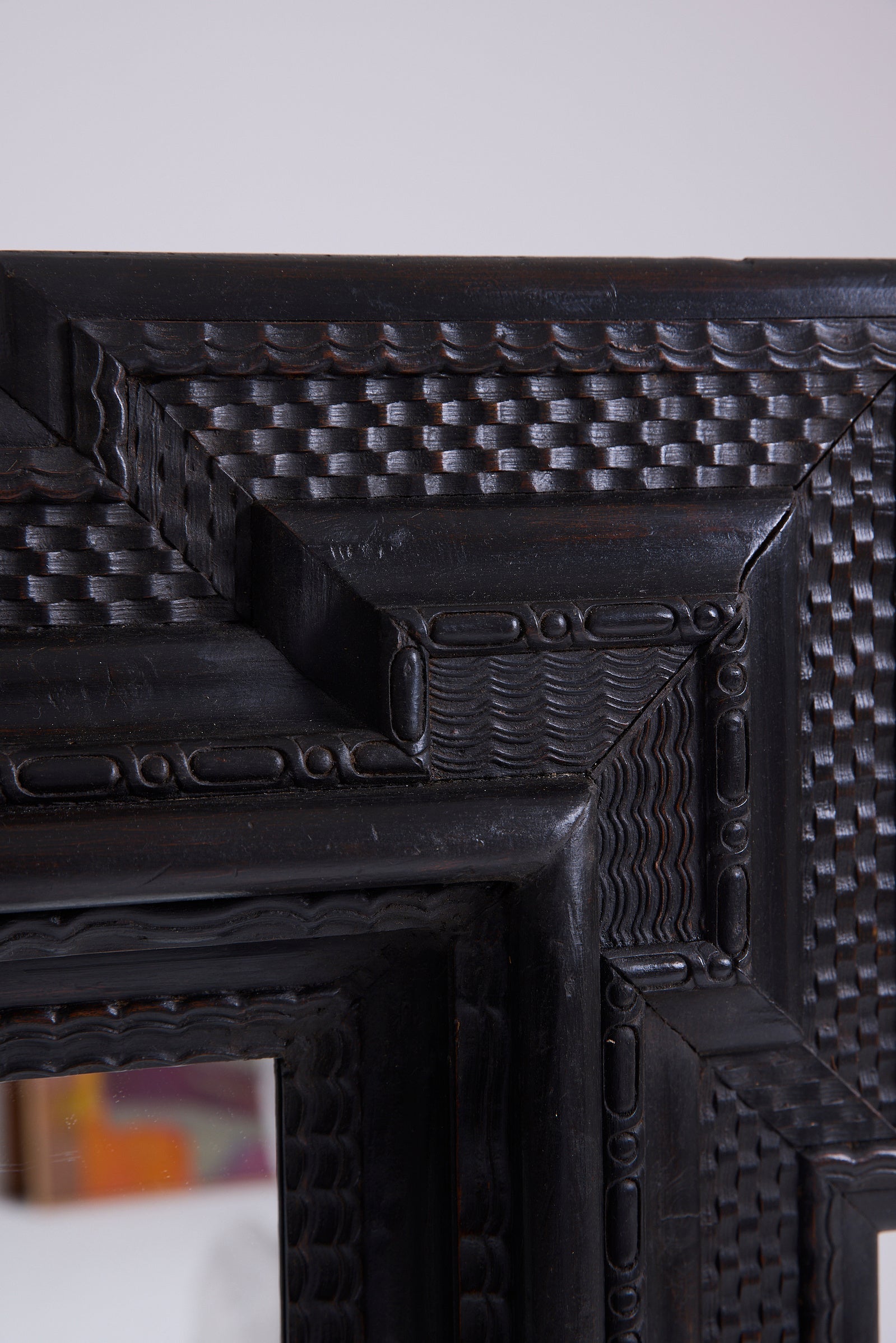 Flemish Style Ripple Frame Mirror