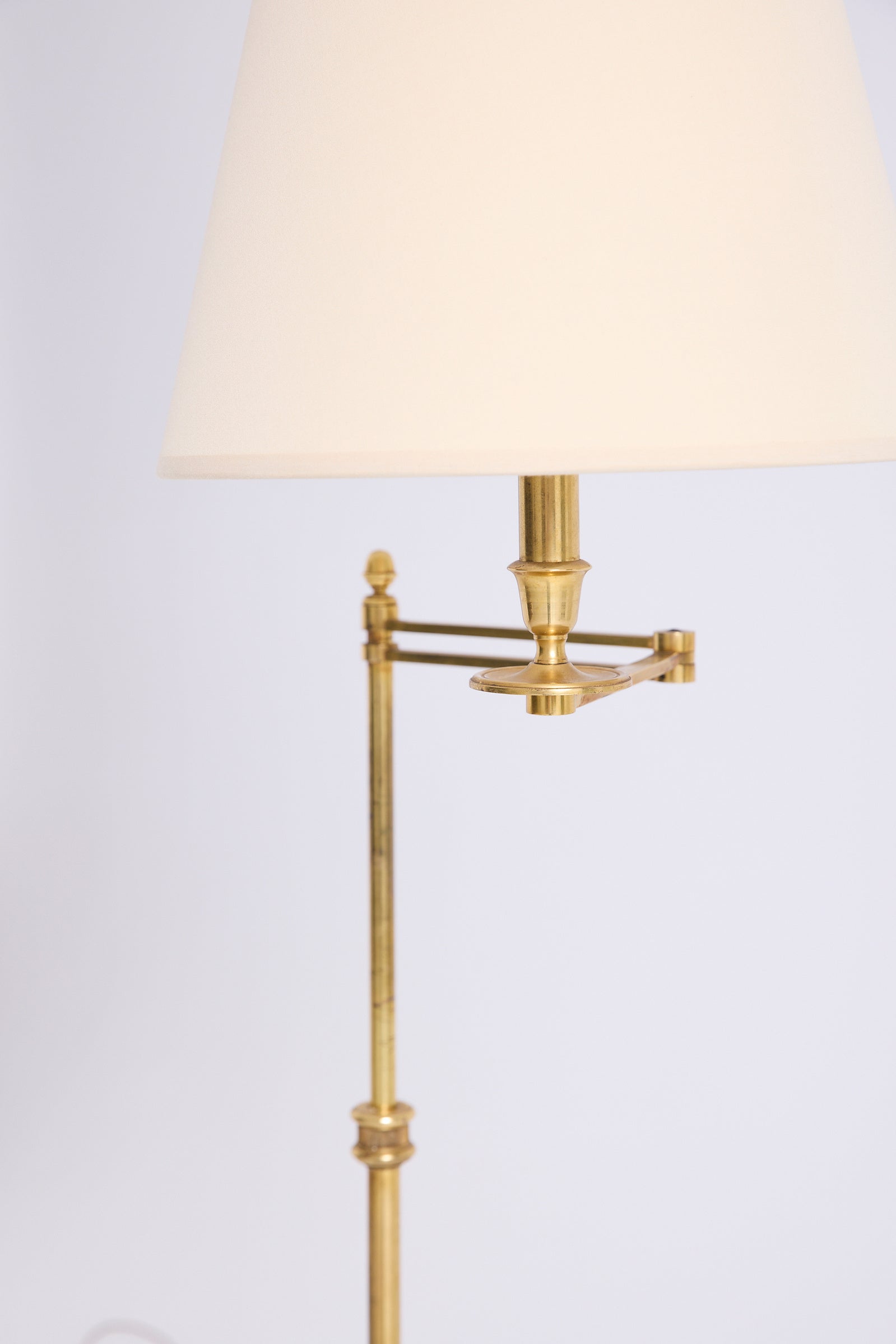 Brass Reading Floor Lamp