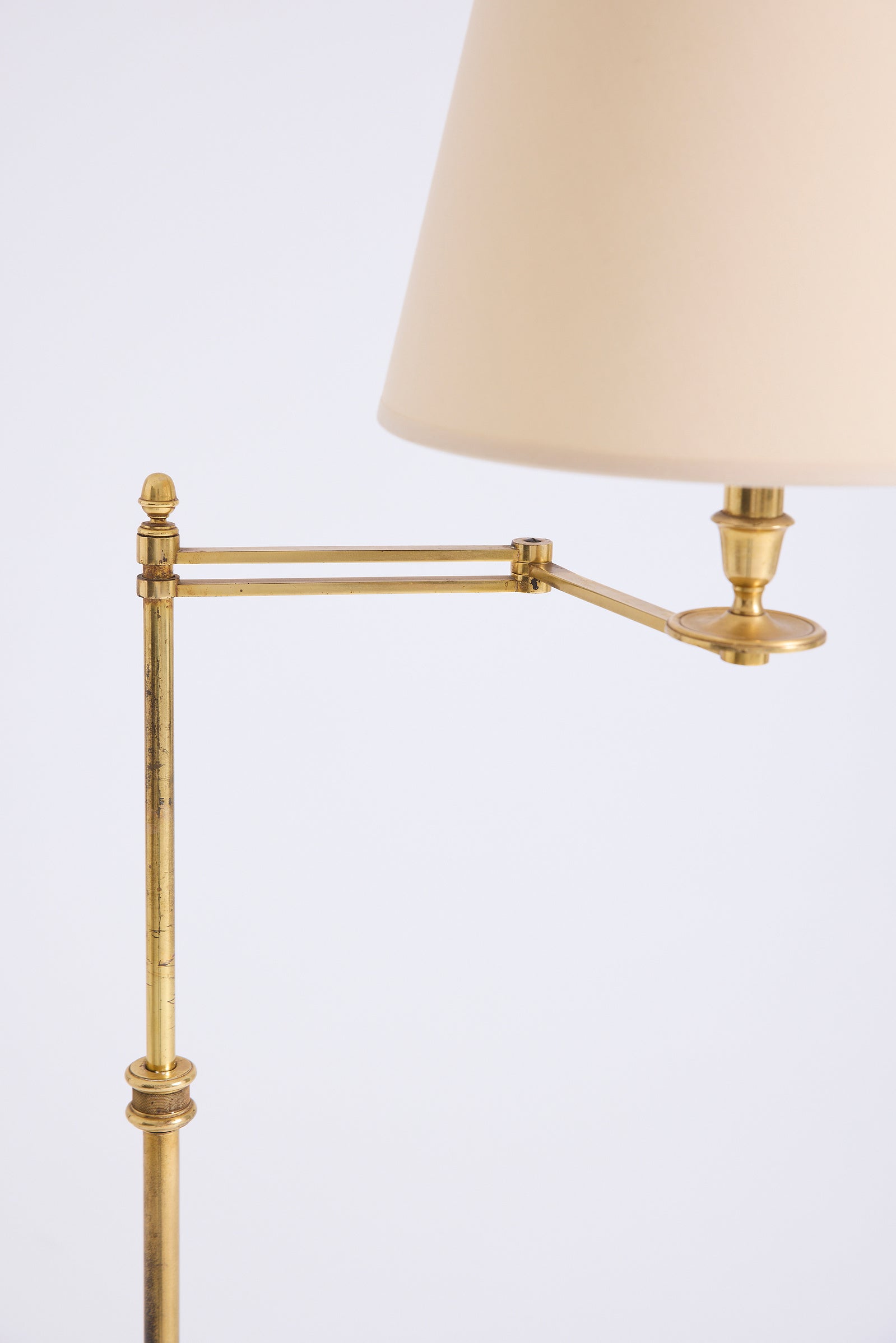 Brass Reading Floor Lamp