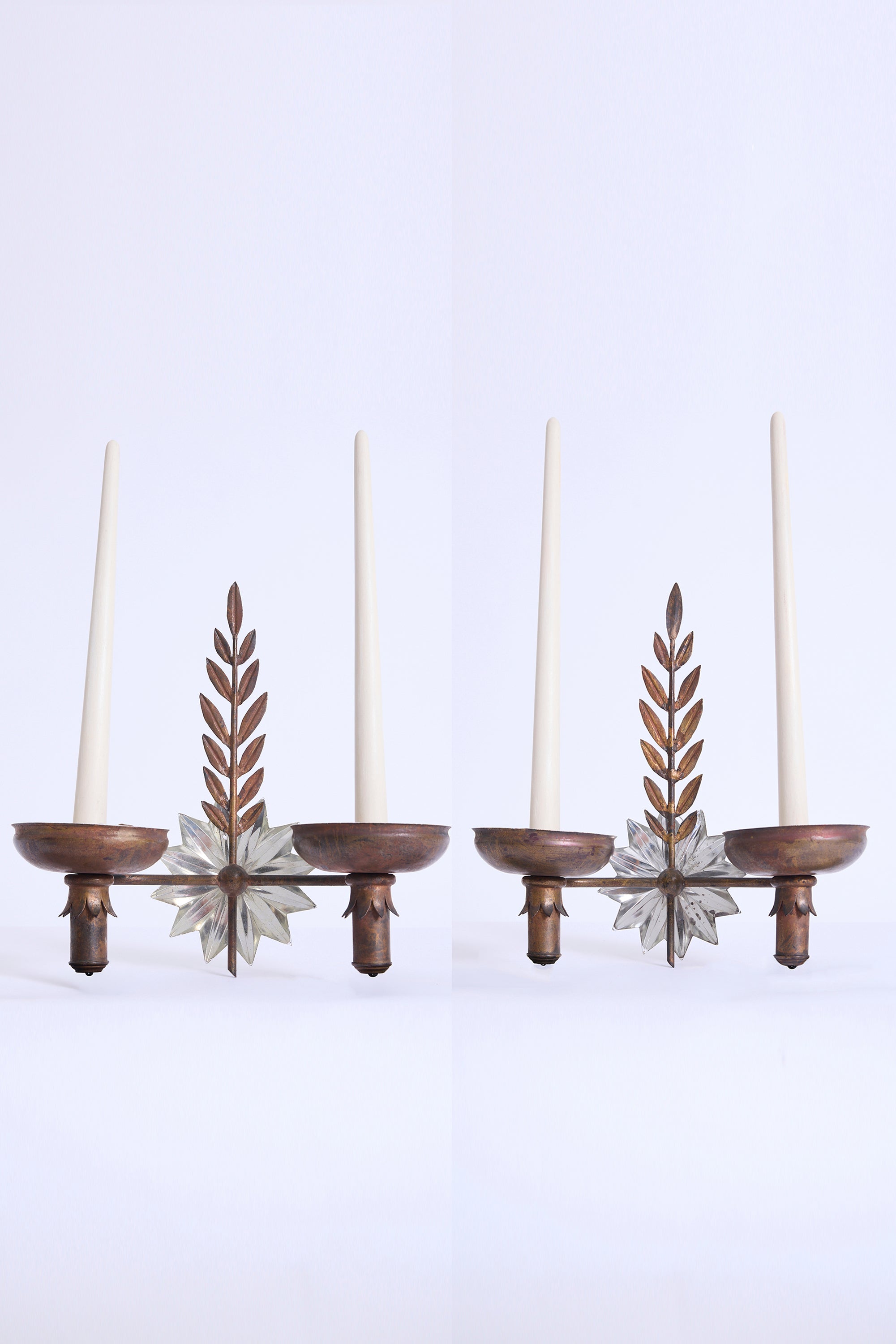 Pair of 1940s Wall Lights