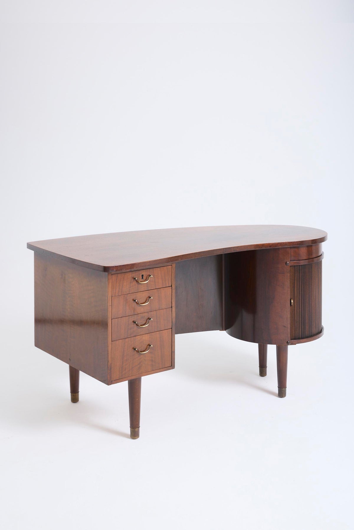 Mid-Century Kidney Shape Desk