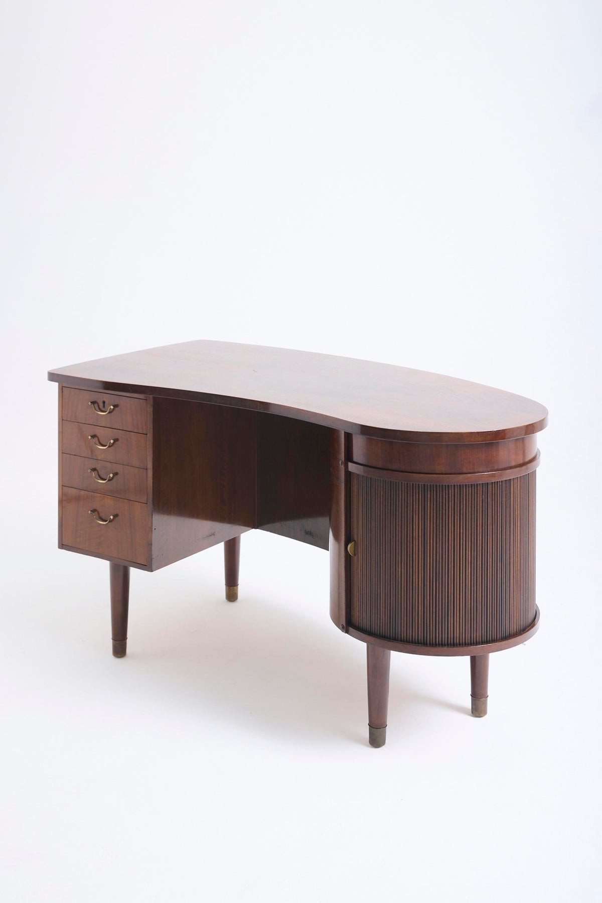 Mid-Century Kidney Shape Desk