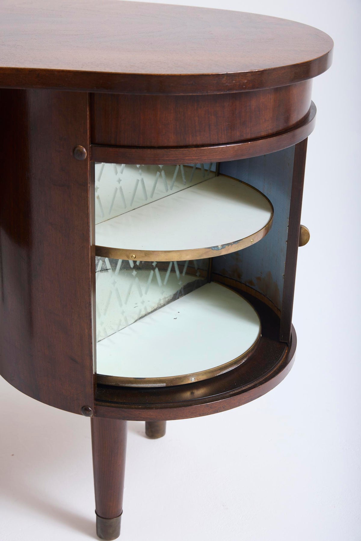 Mid-Century Kidney Shape Desk