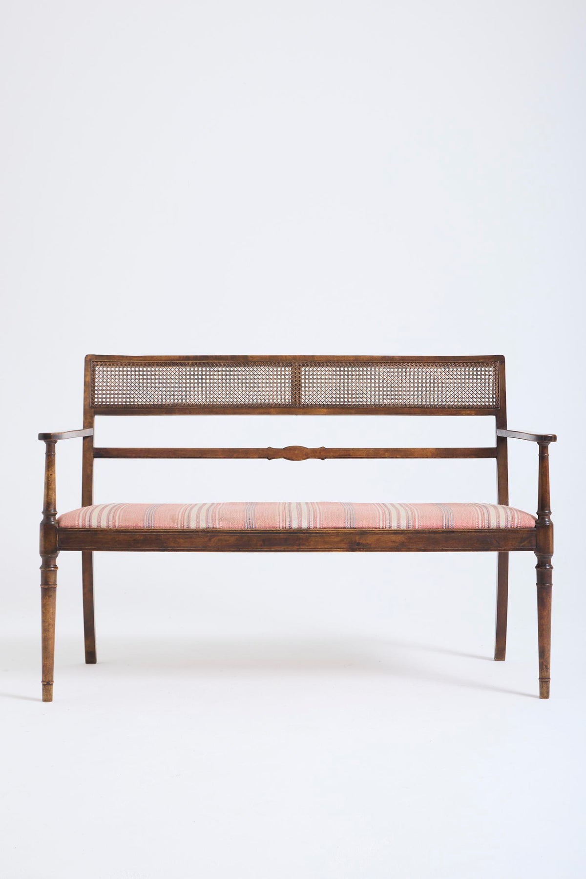 Swedish Cane Settee