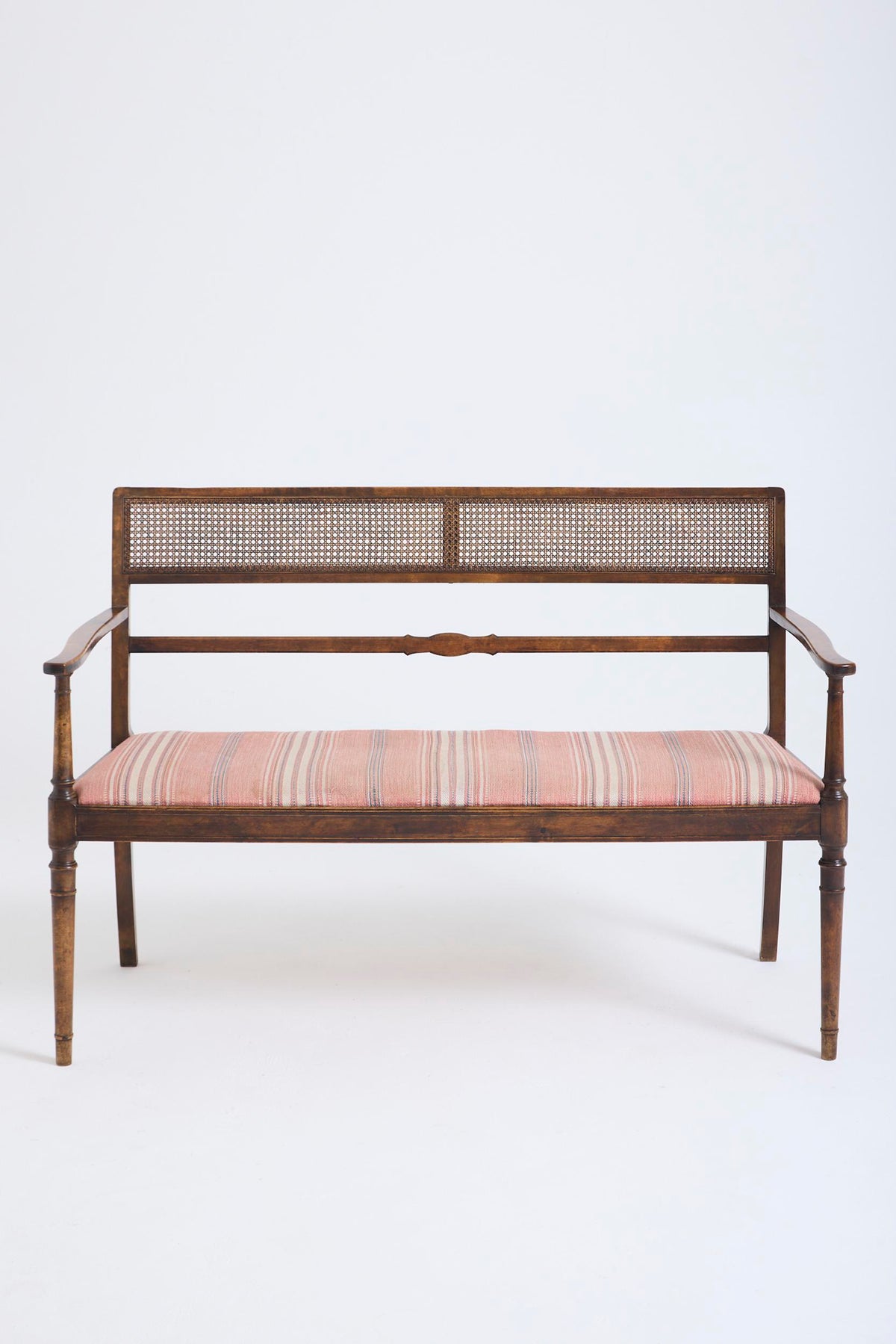 Swedish Cane Settee