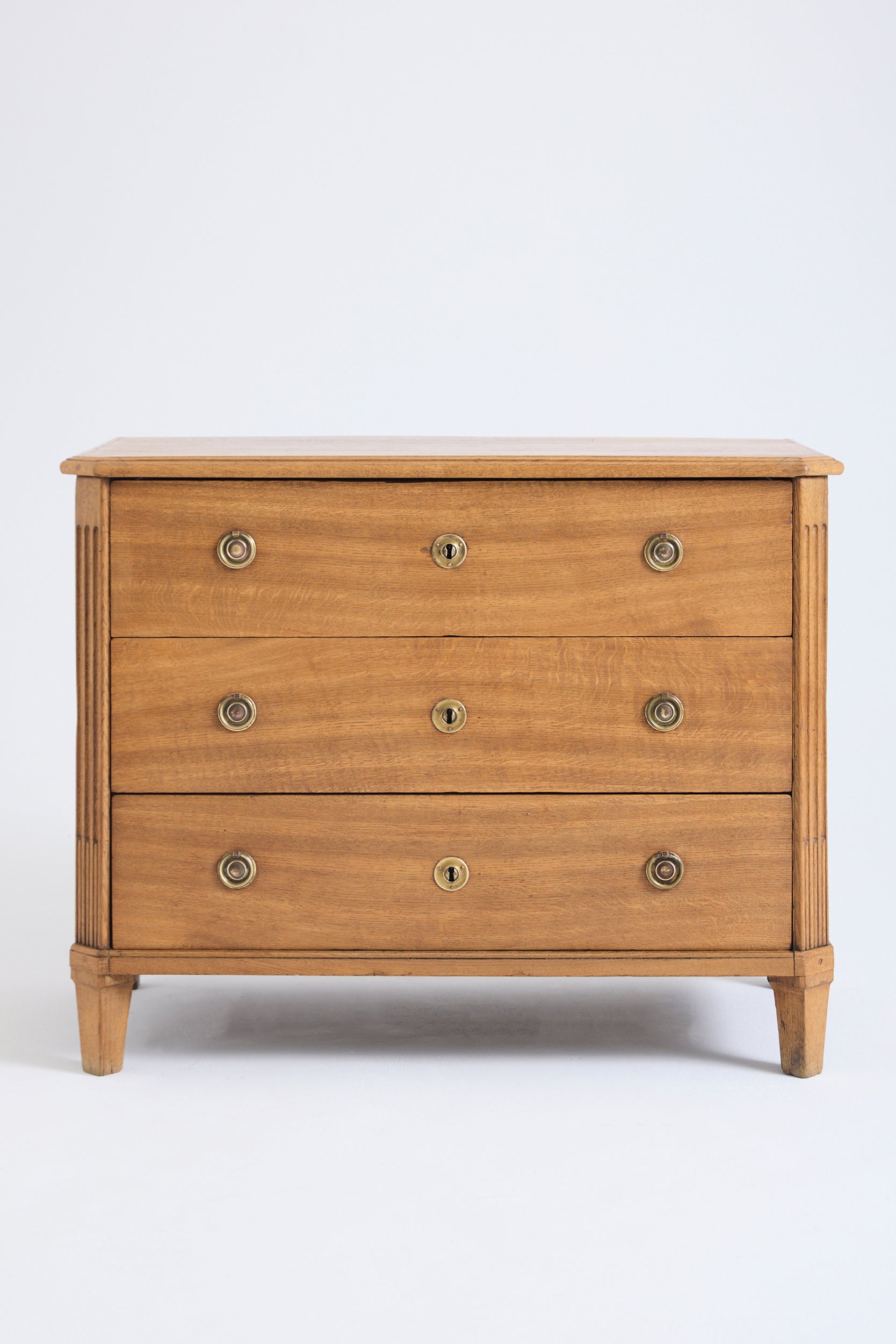 Gustavian Oak Chest of Drawers