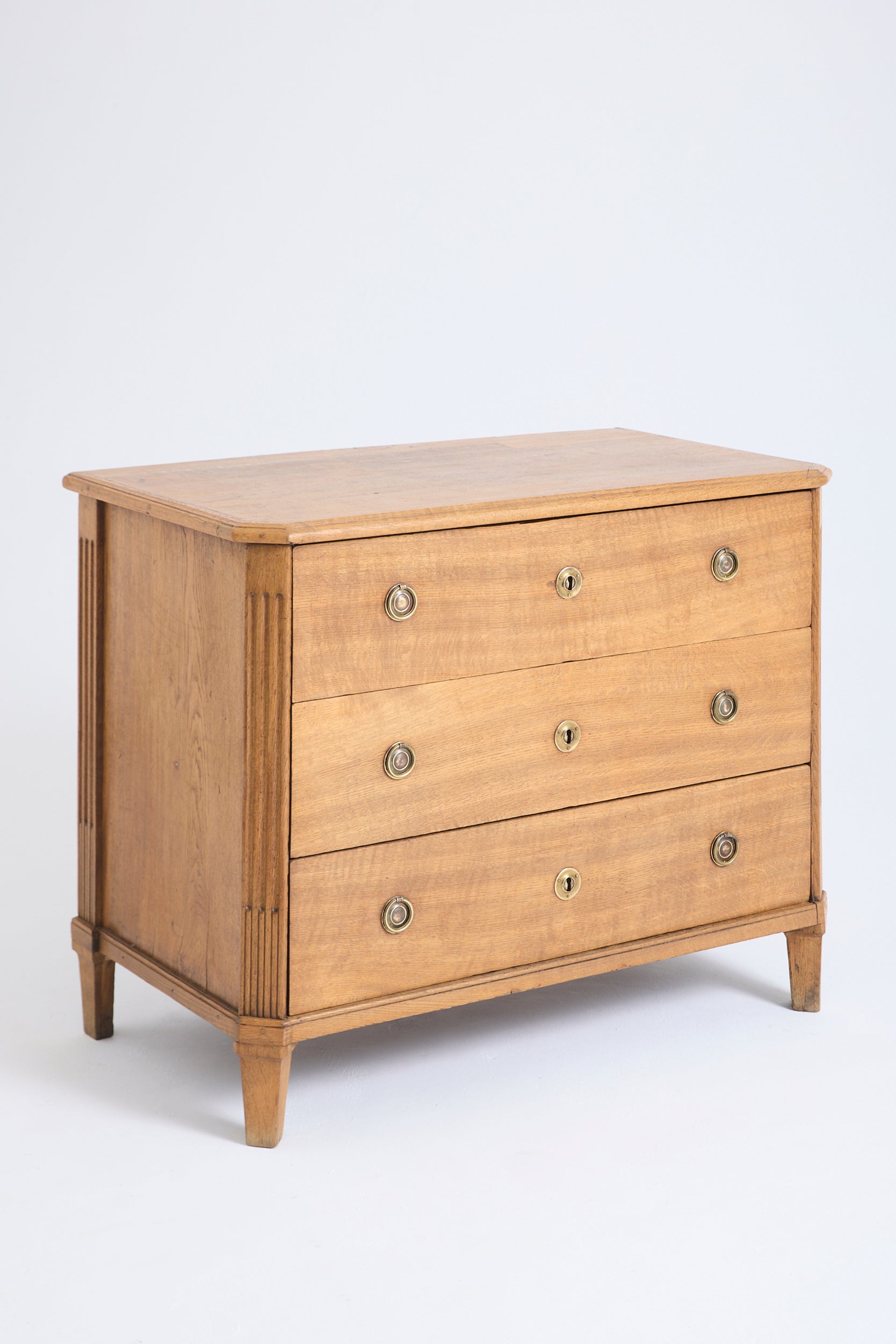 Gustavian Oak Chest of Drawers