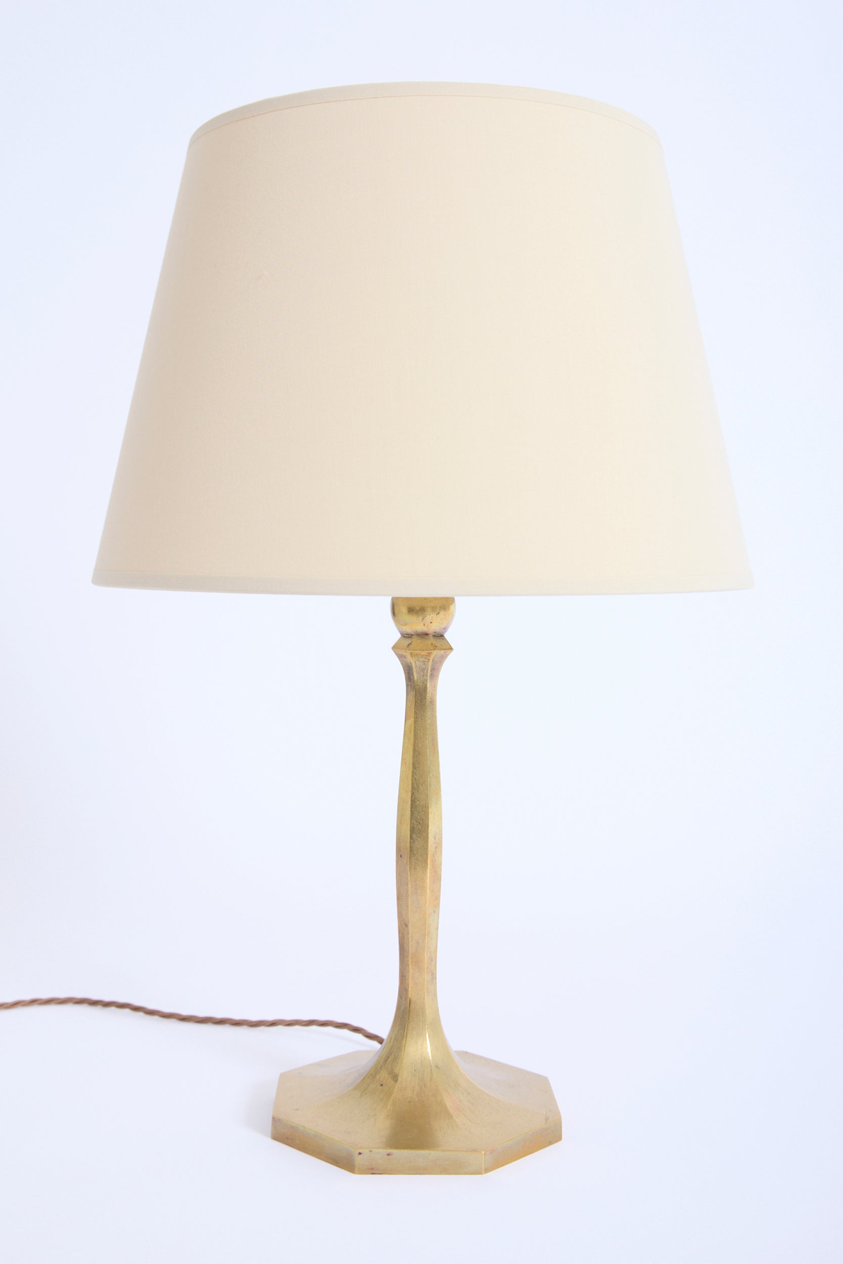 Bronze Table Lamp by Herman Bergman Konstgjuteri