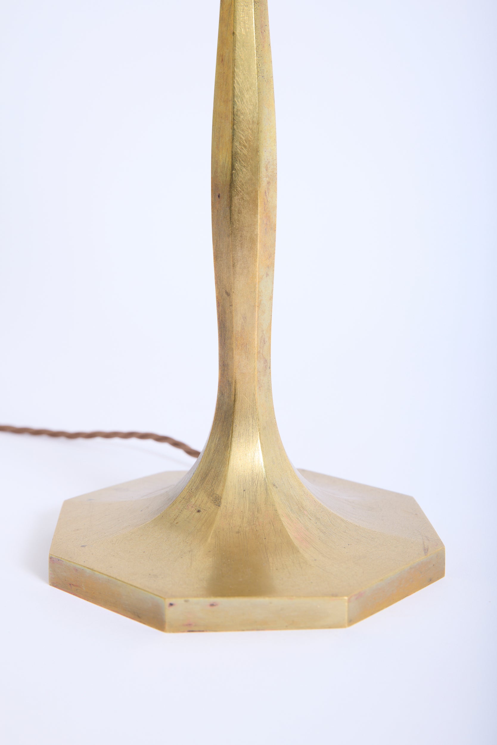 Bronze Table Lamp by Herman Bergman Konstgjuteri