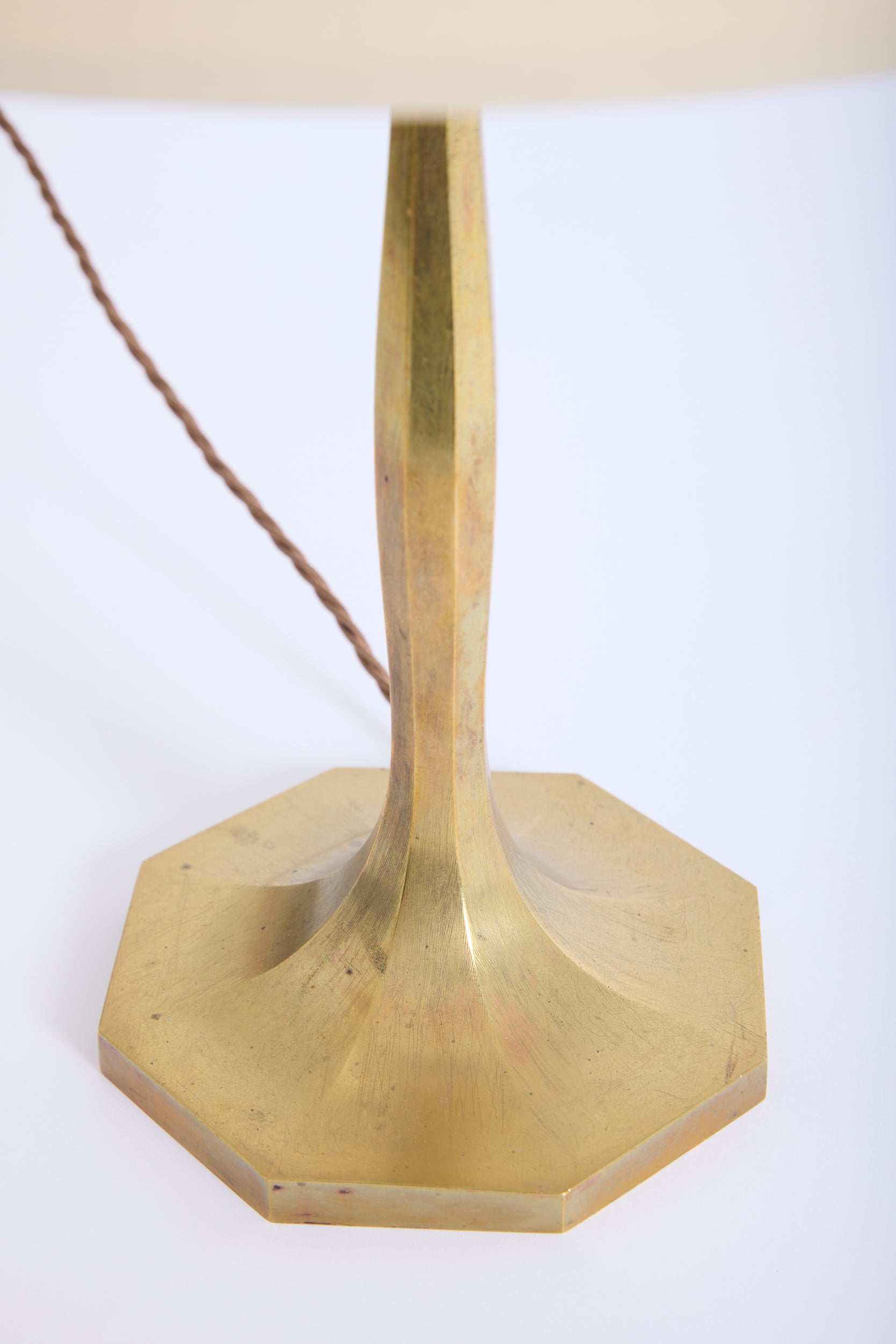 Bronze Table Lamp by Herman Bergman Konstgjuteri