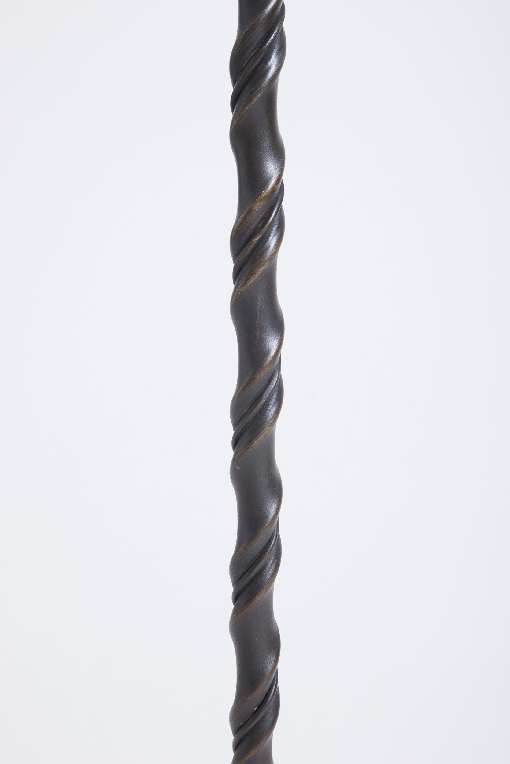 Twisted Iron Floor Lamp