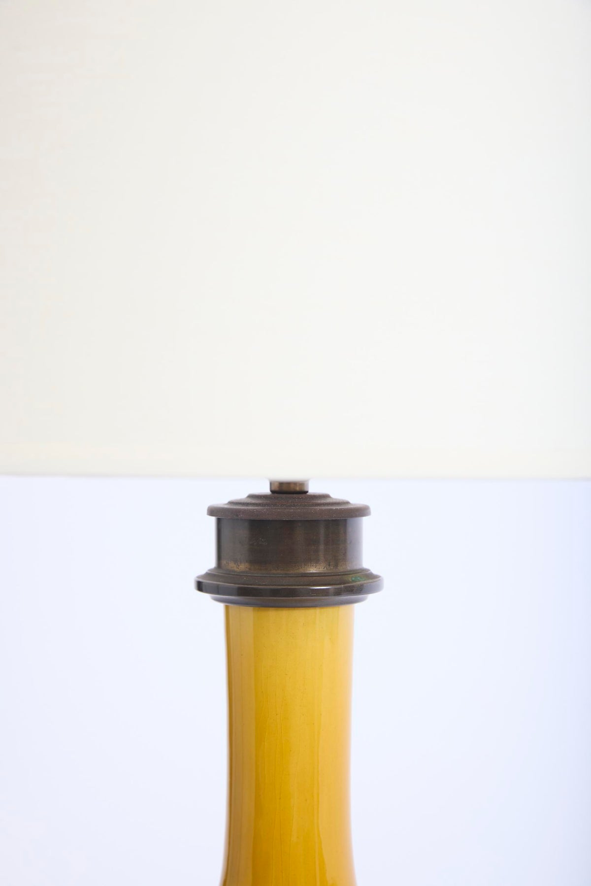 Yellow Ceramic Table Lamp
