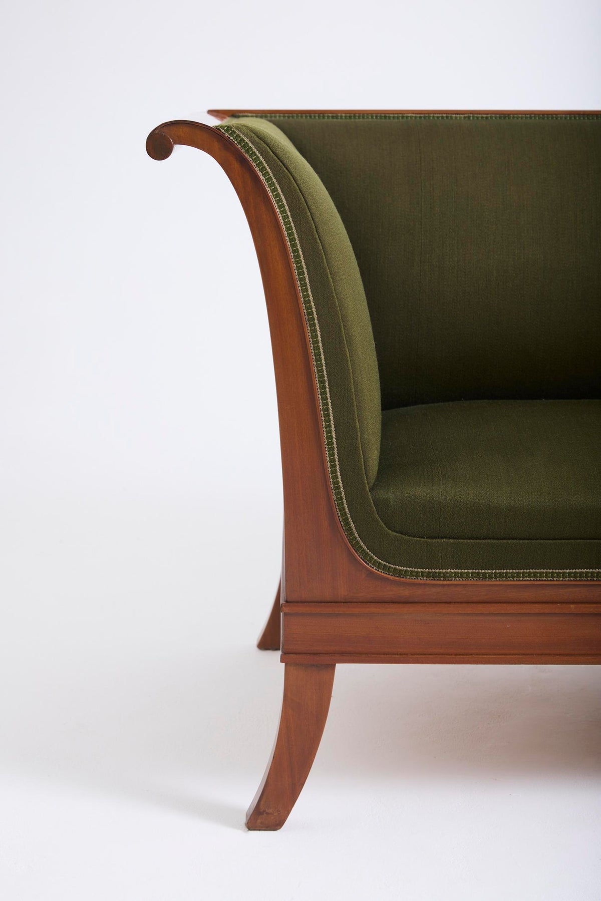 Danish Mahogany Sofa