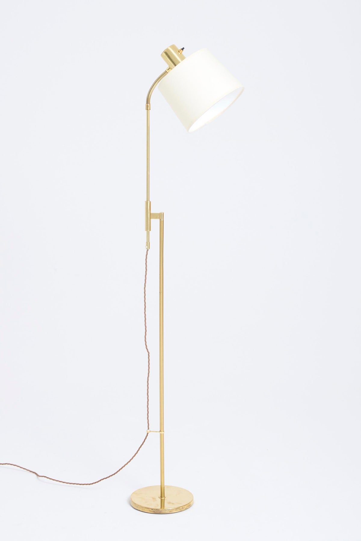 Brass Reading Floor Lamp