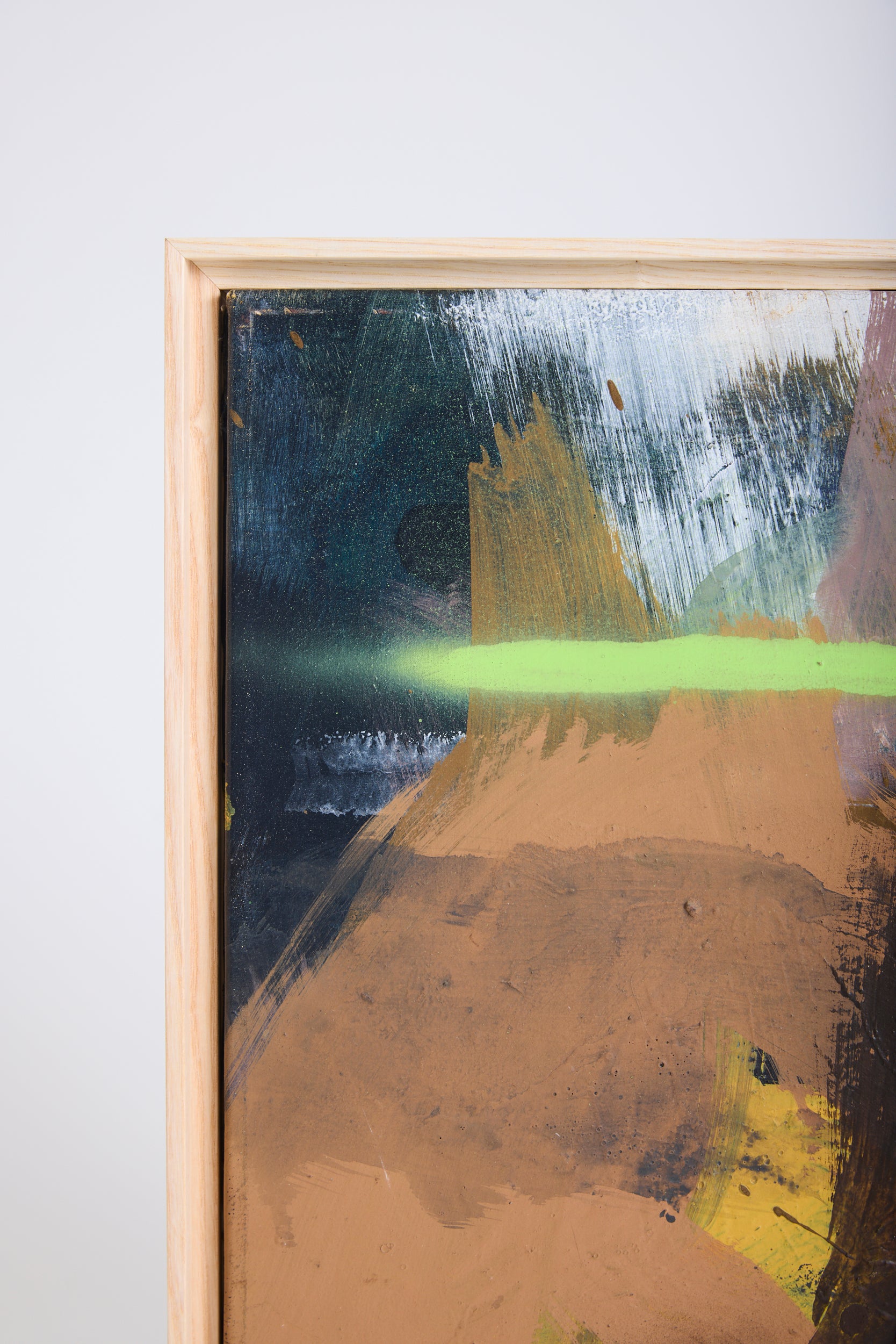 Abstract Painting by Lars Ahlstrand (B. 1958)