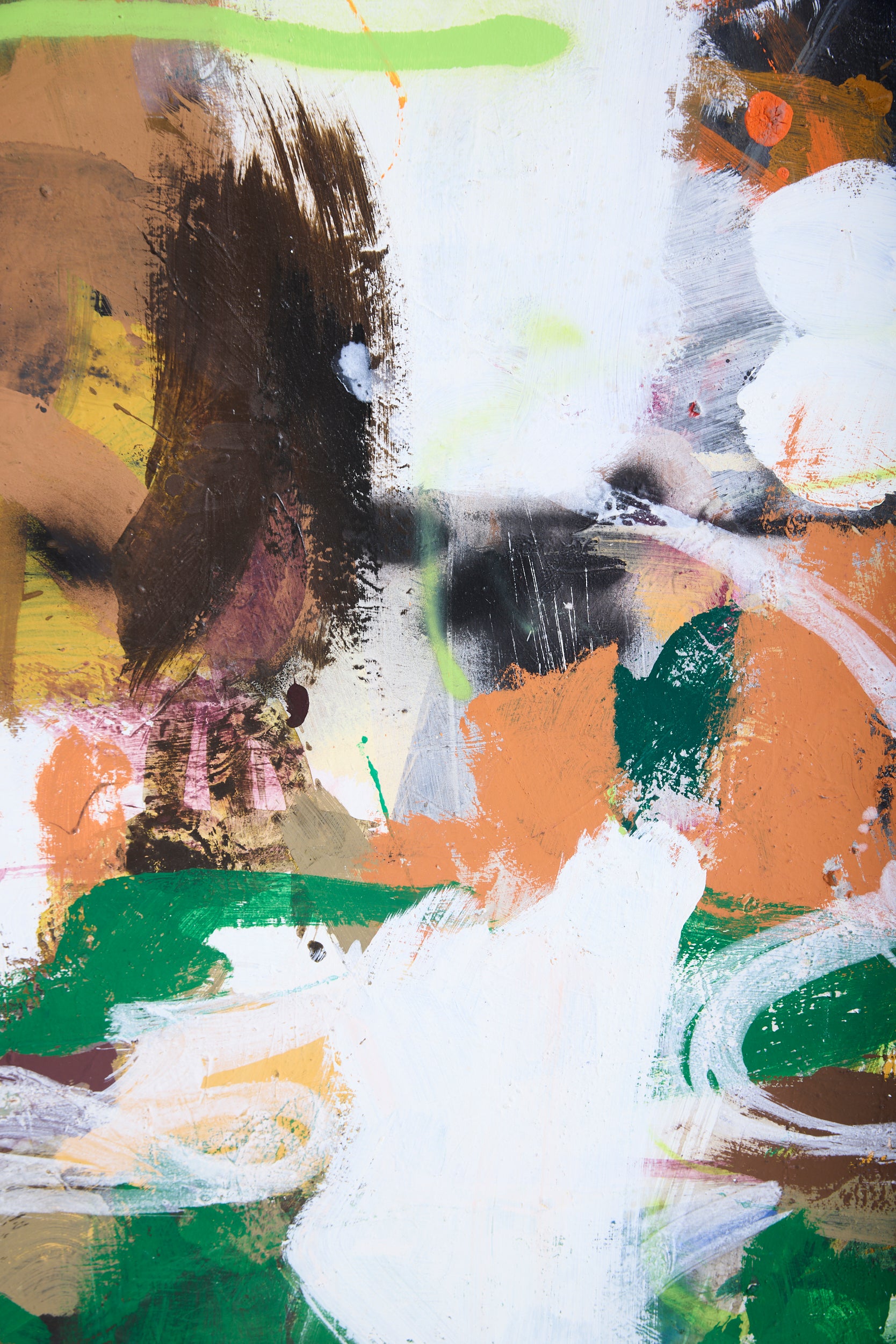 Abstract Painting by Lars Ahlstrand (B. 1958)