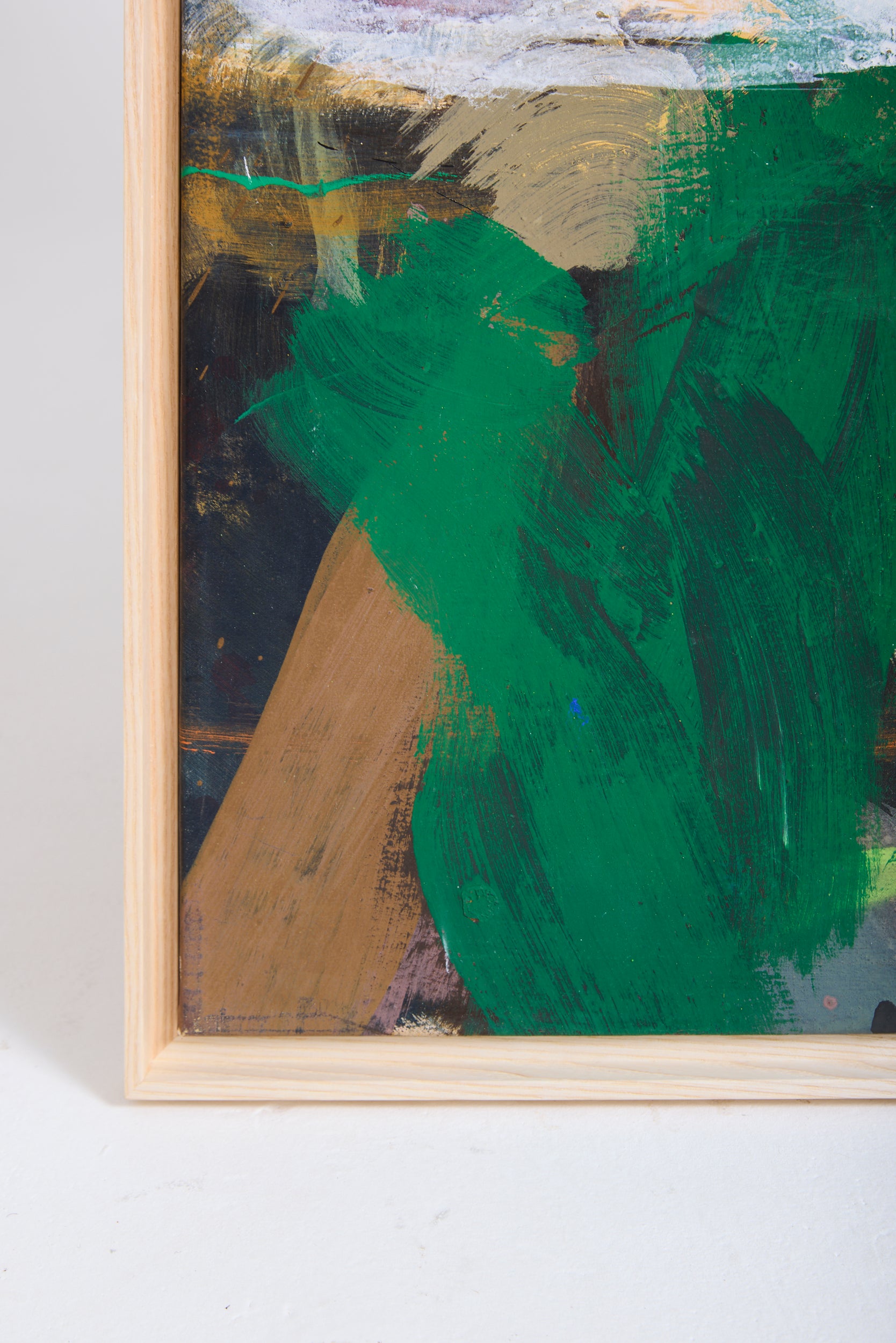 Abstract Painting by Lars Ahlstrand (B. 1958)