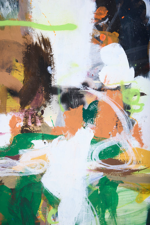 Abstract Painting by Lars Ahlstrand (B. 1958)