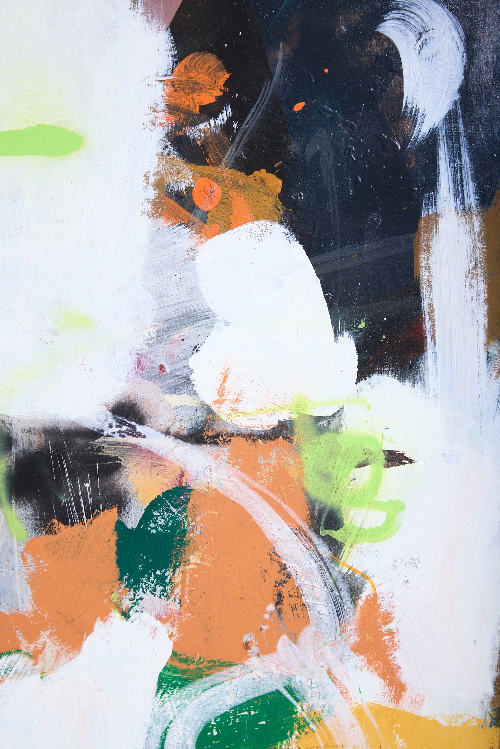 Abstract Painting by Lars Ahlstrand (B. 1958)