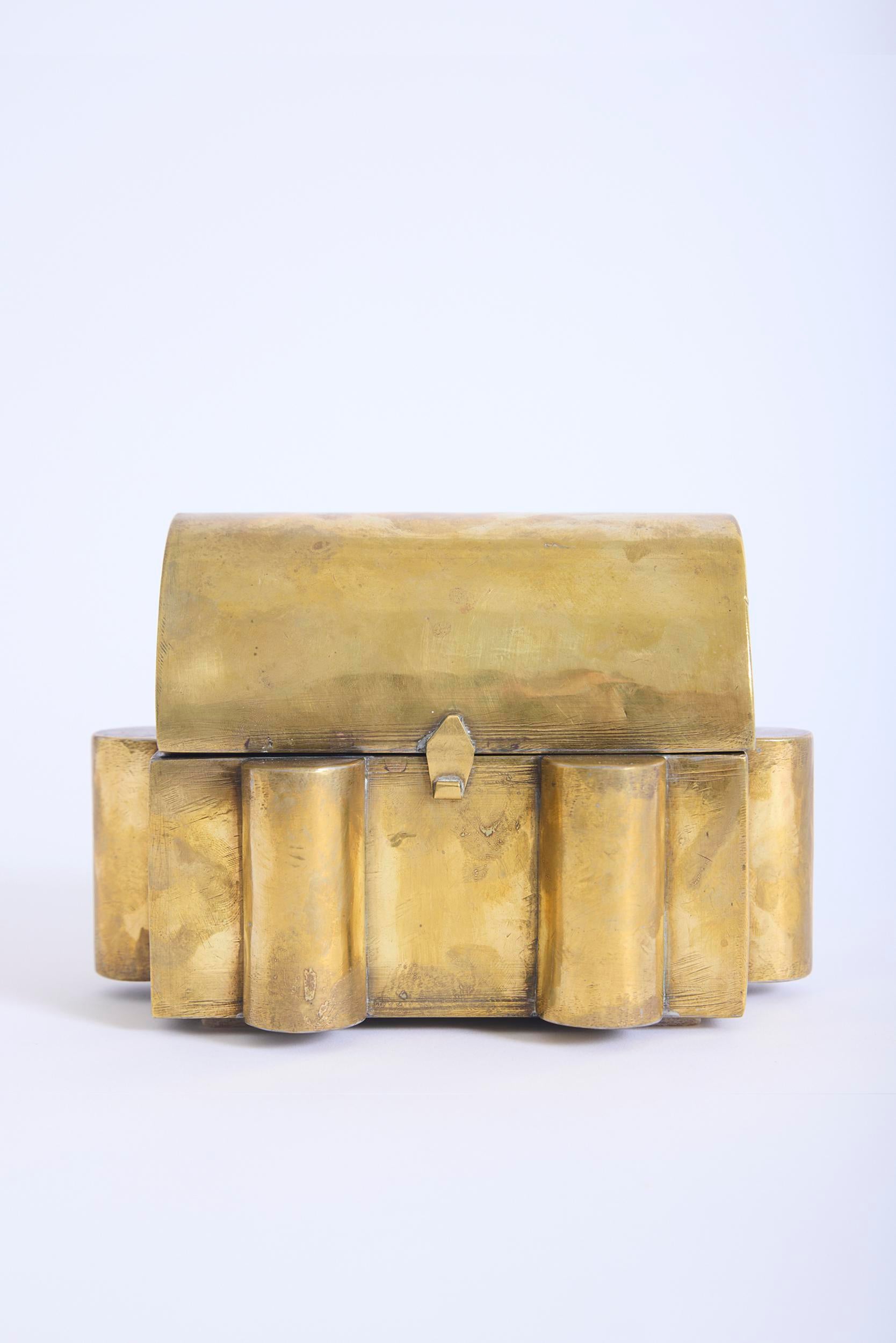 French Brass Box