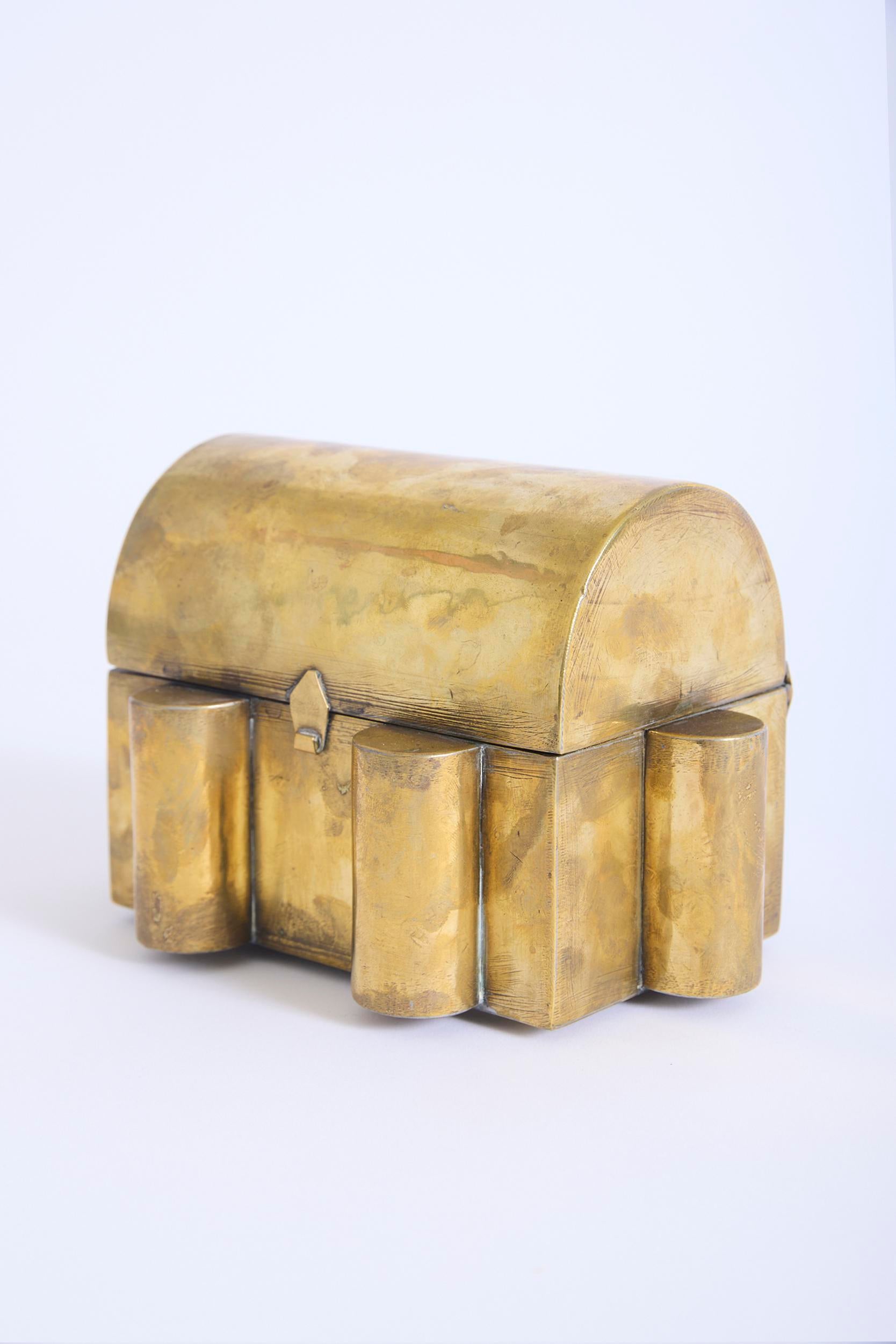 French Brass Box