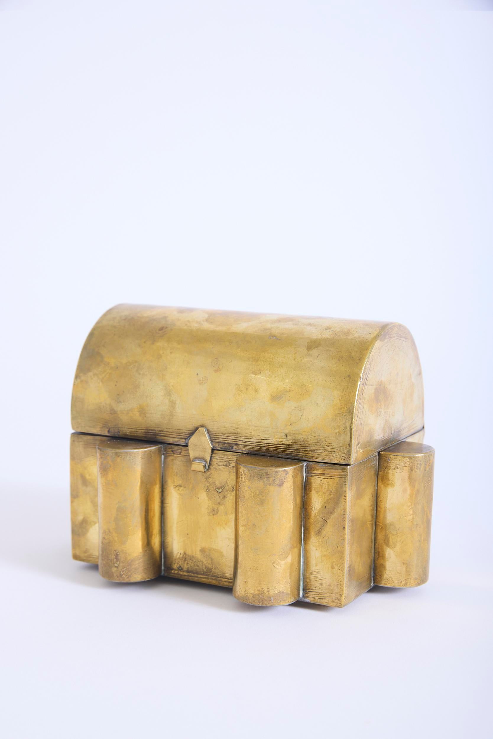 French Brass Box