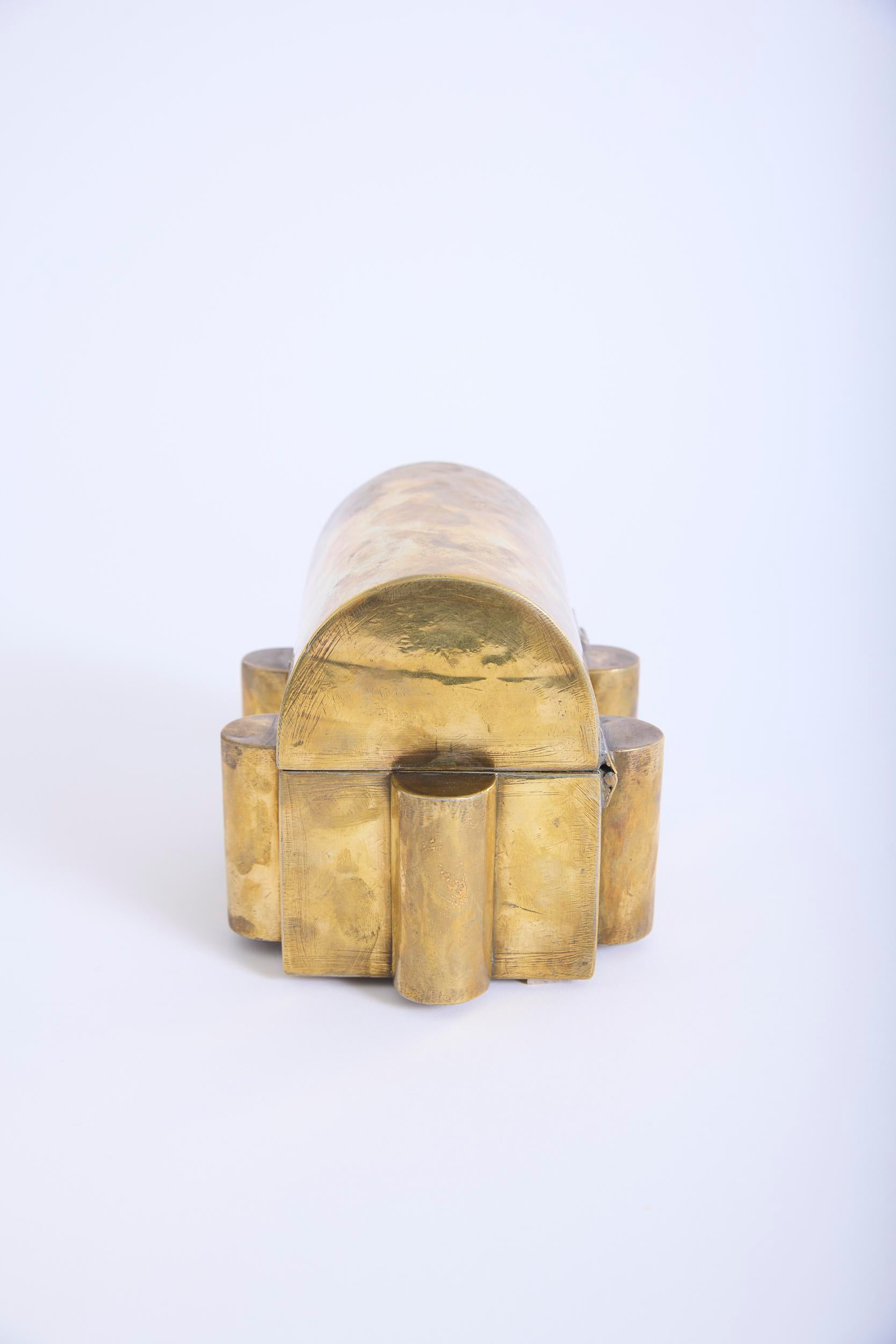 French Brass Box