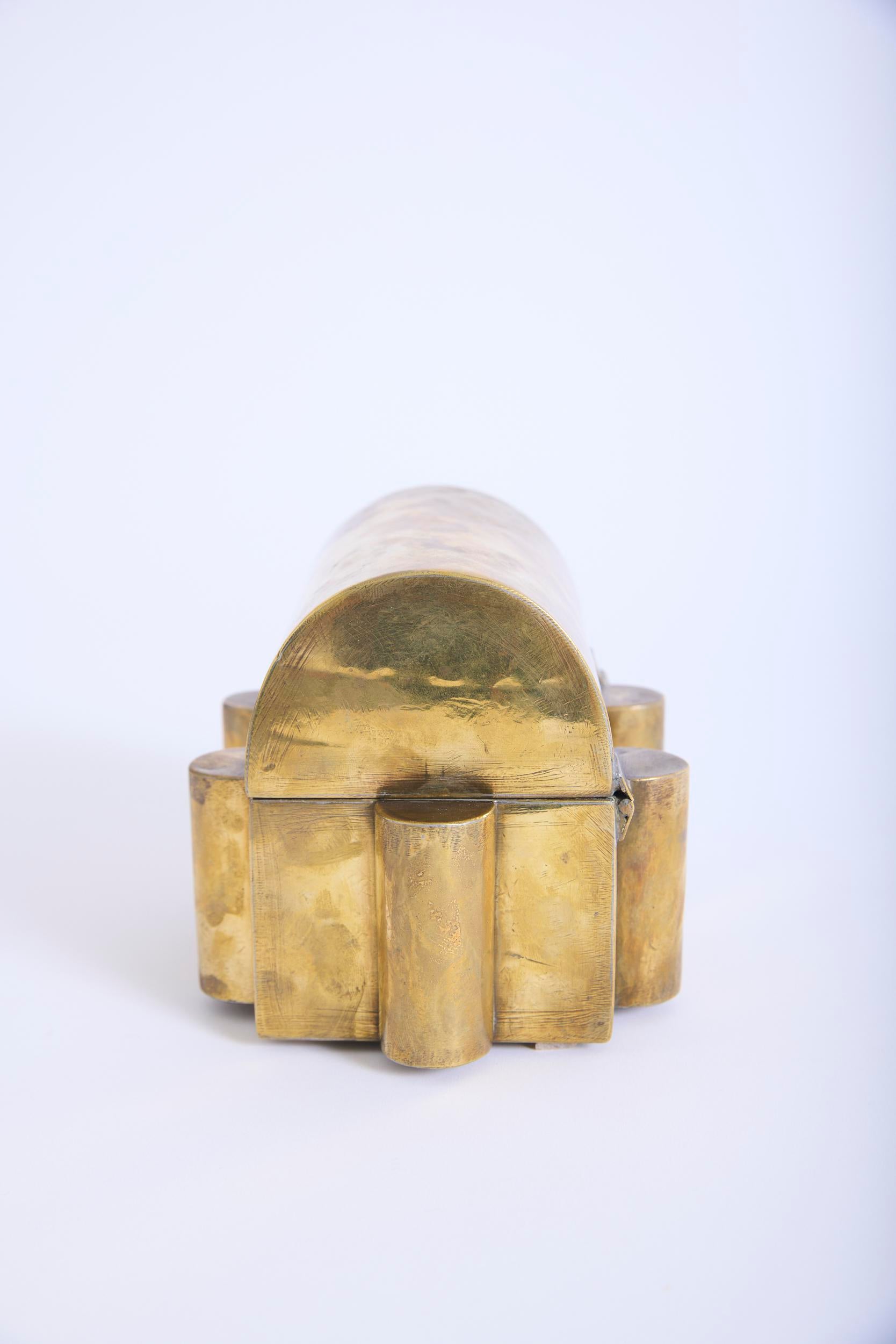 French Brass Box