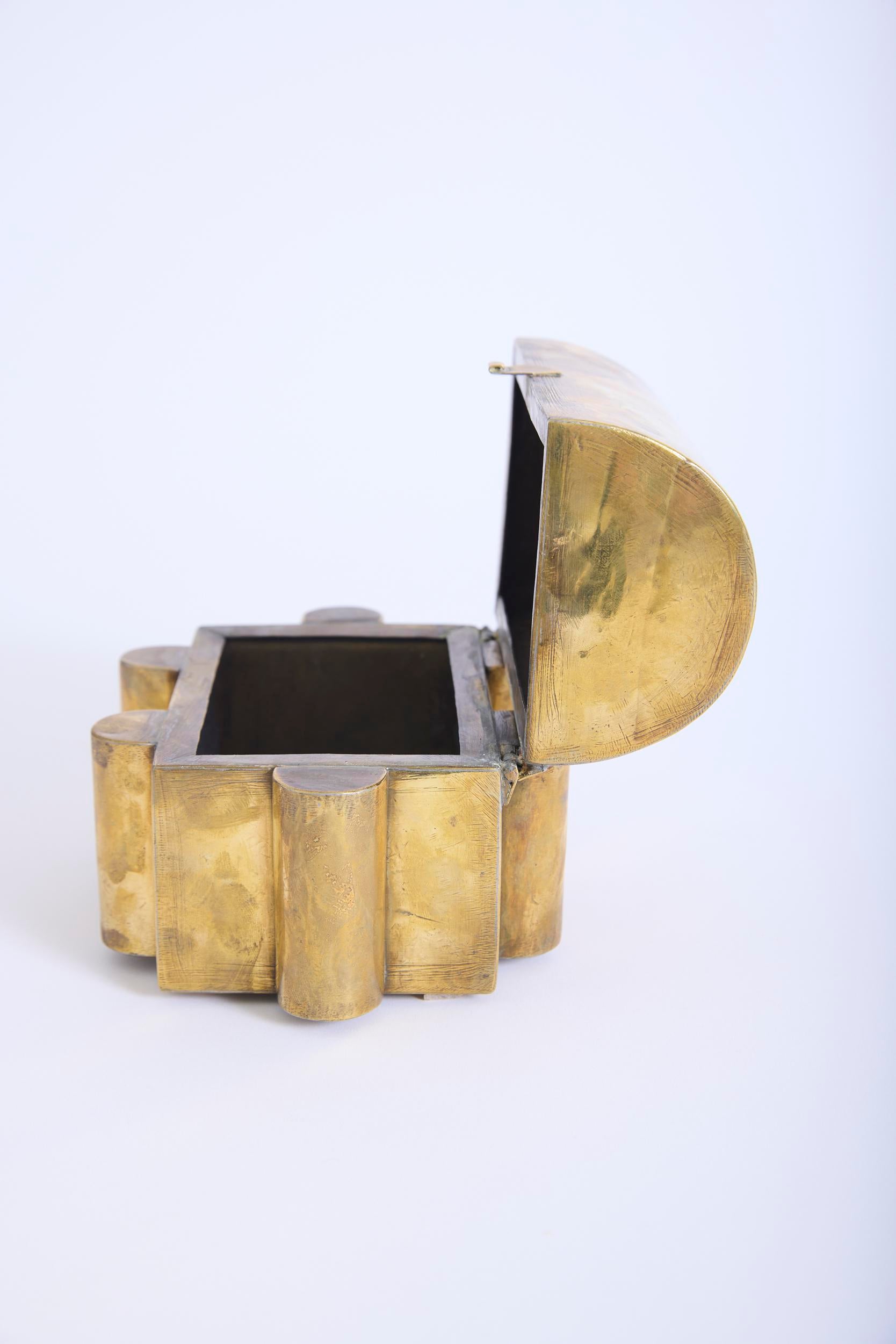 French Brass Box