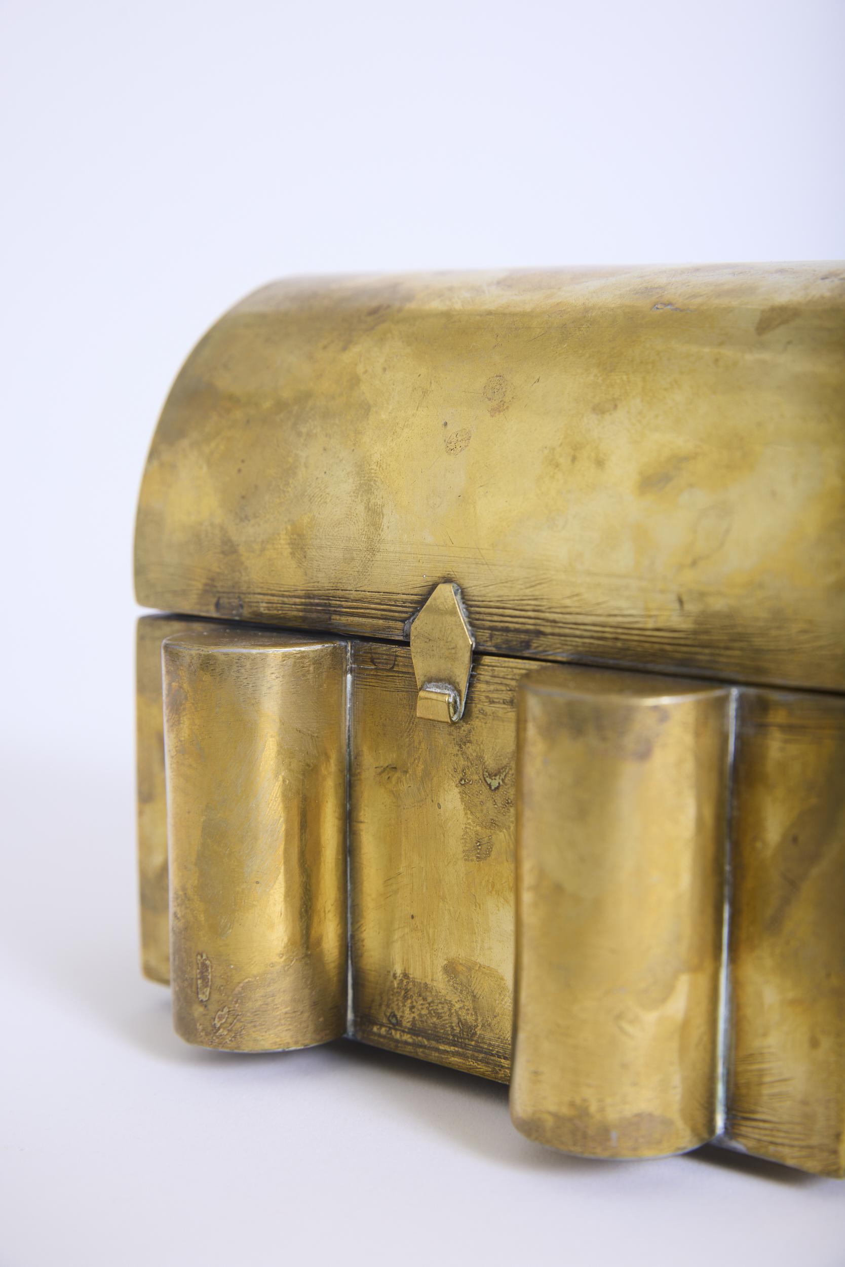 French Brass Box