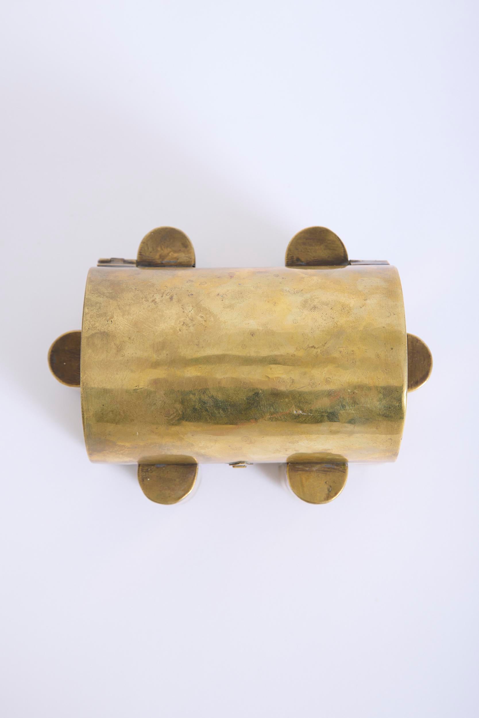 French Brass Box