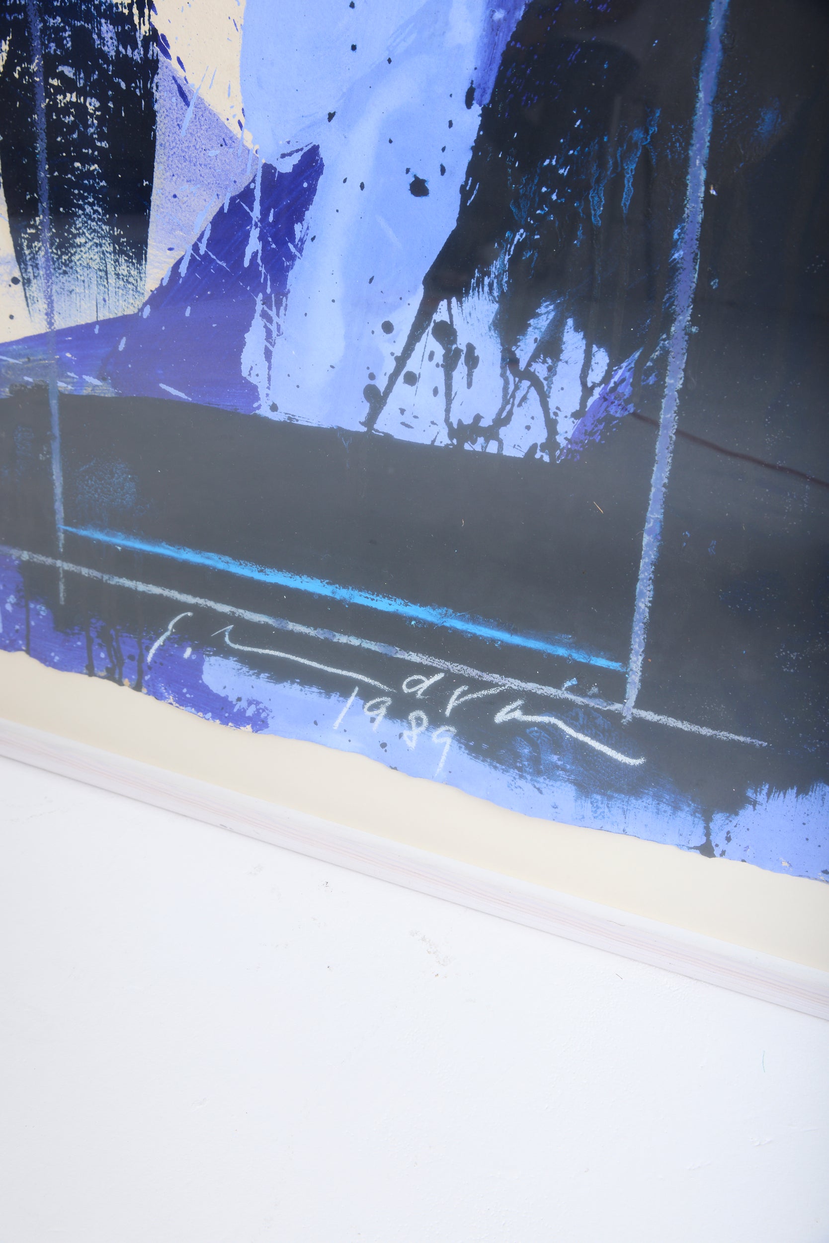 Painting by Steen Lundstrøm (1945 - 2021)