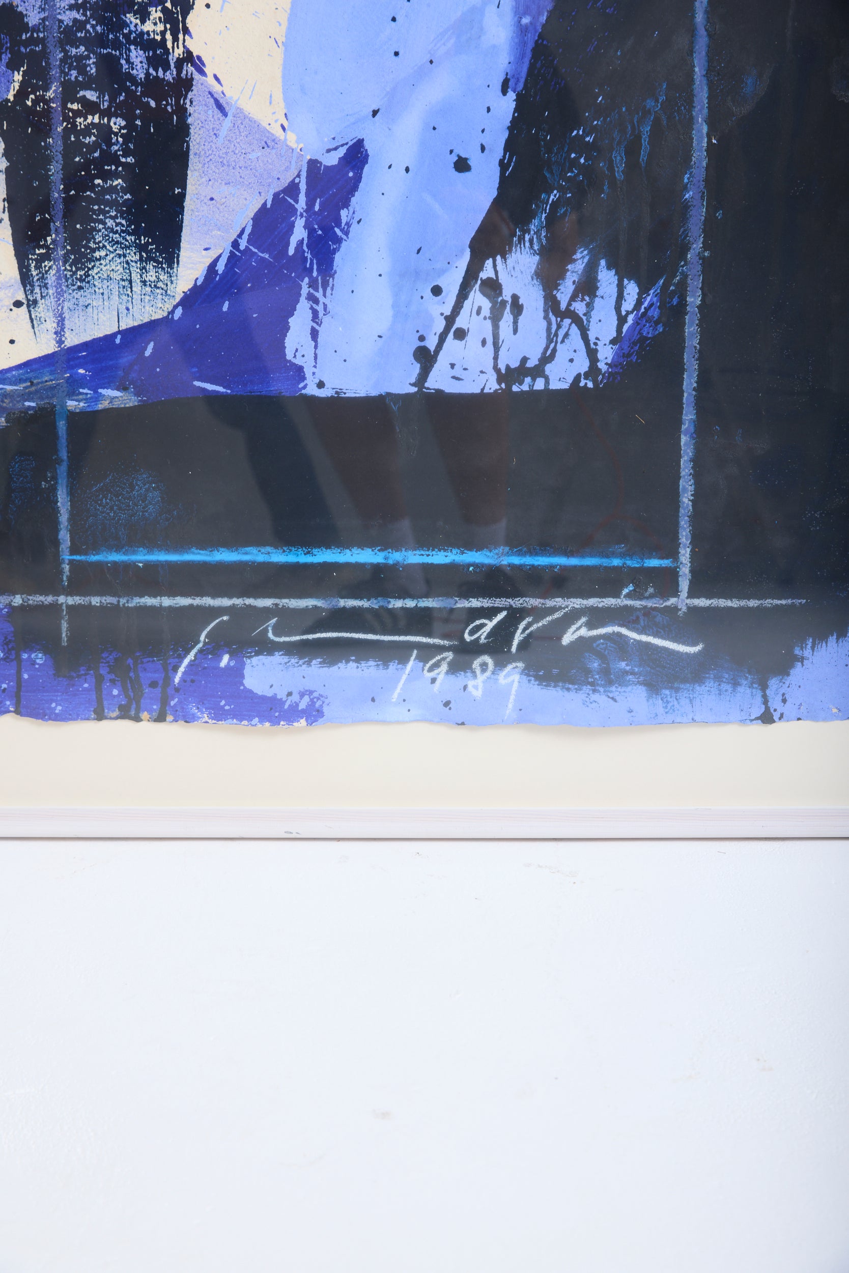Painting by Steen Lundstrøm (1945 - 2021)
