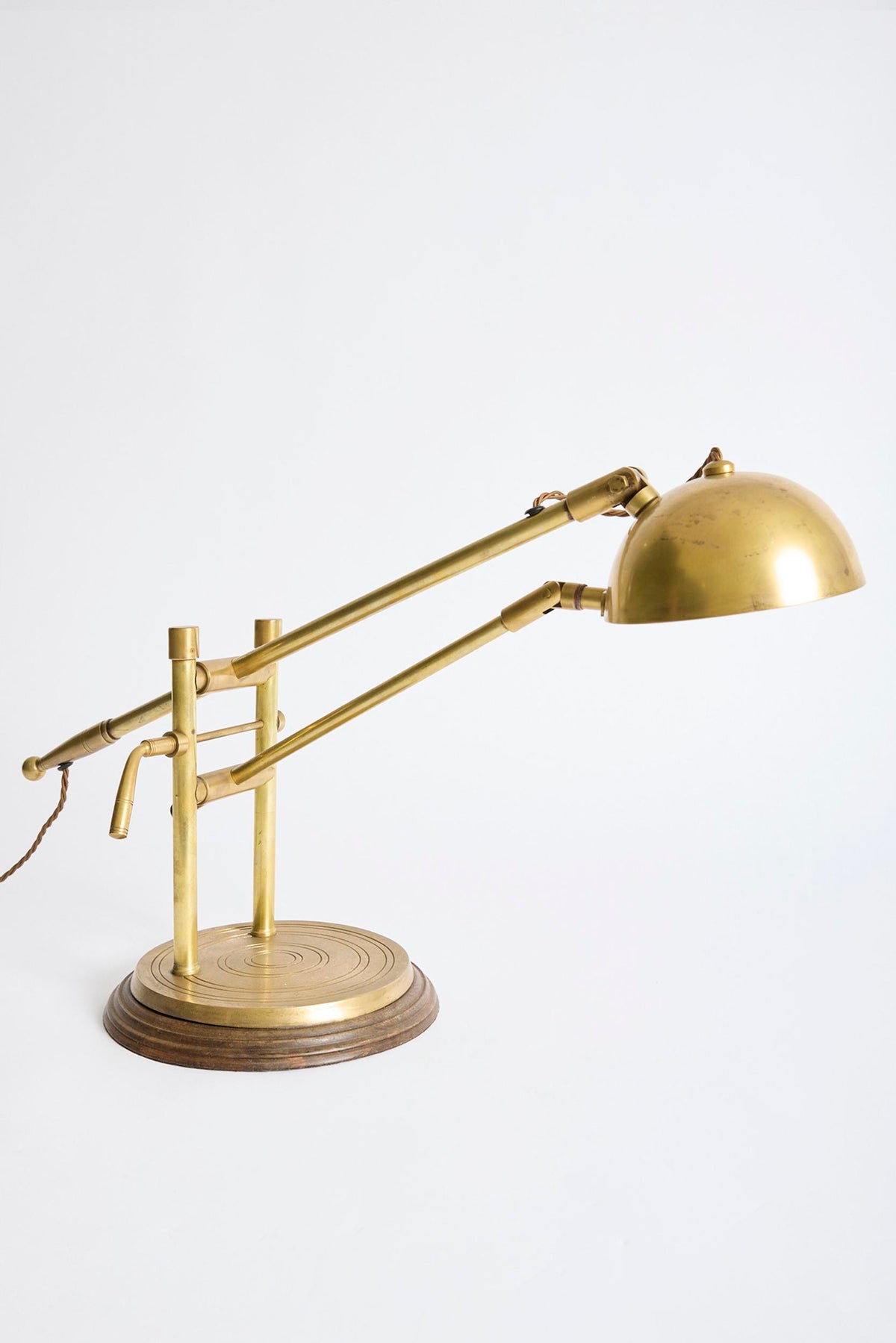 French Brass Table Lamp
