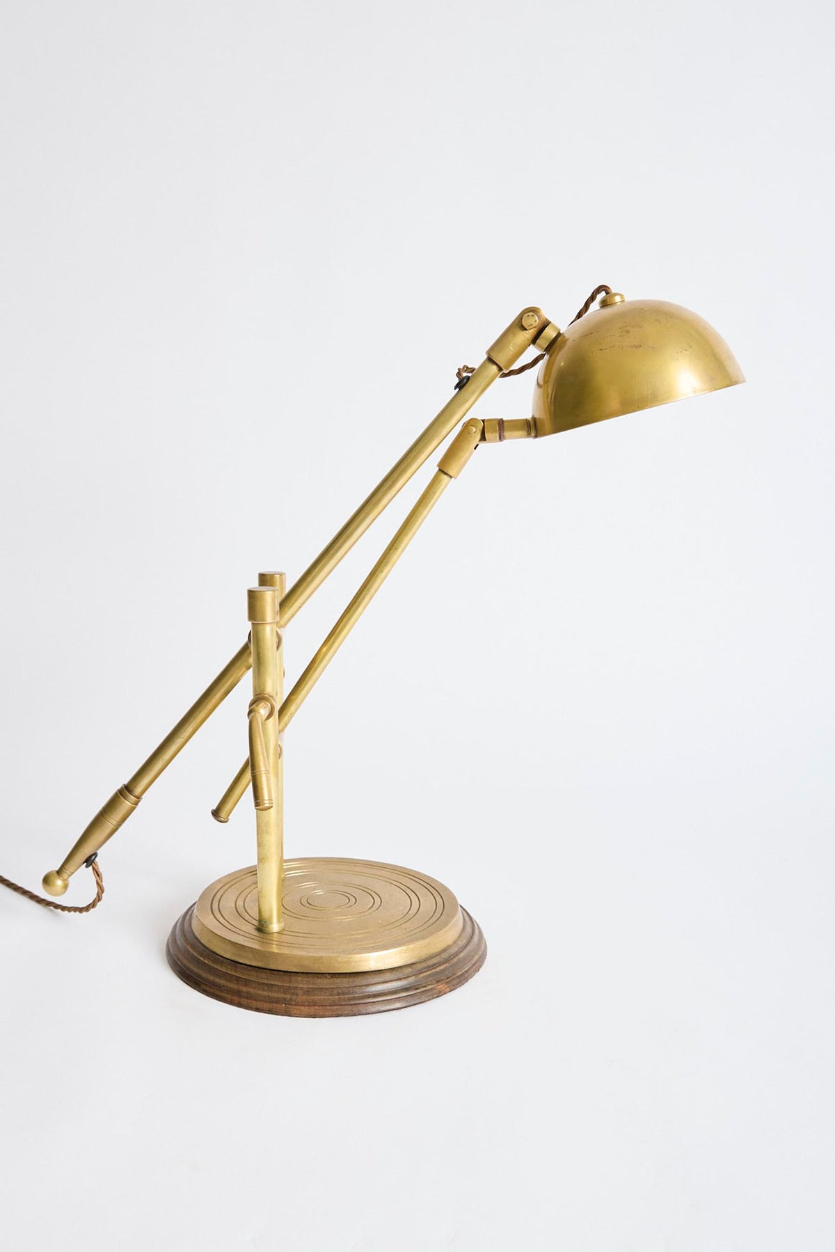 French Brass Table Lamp