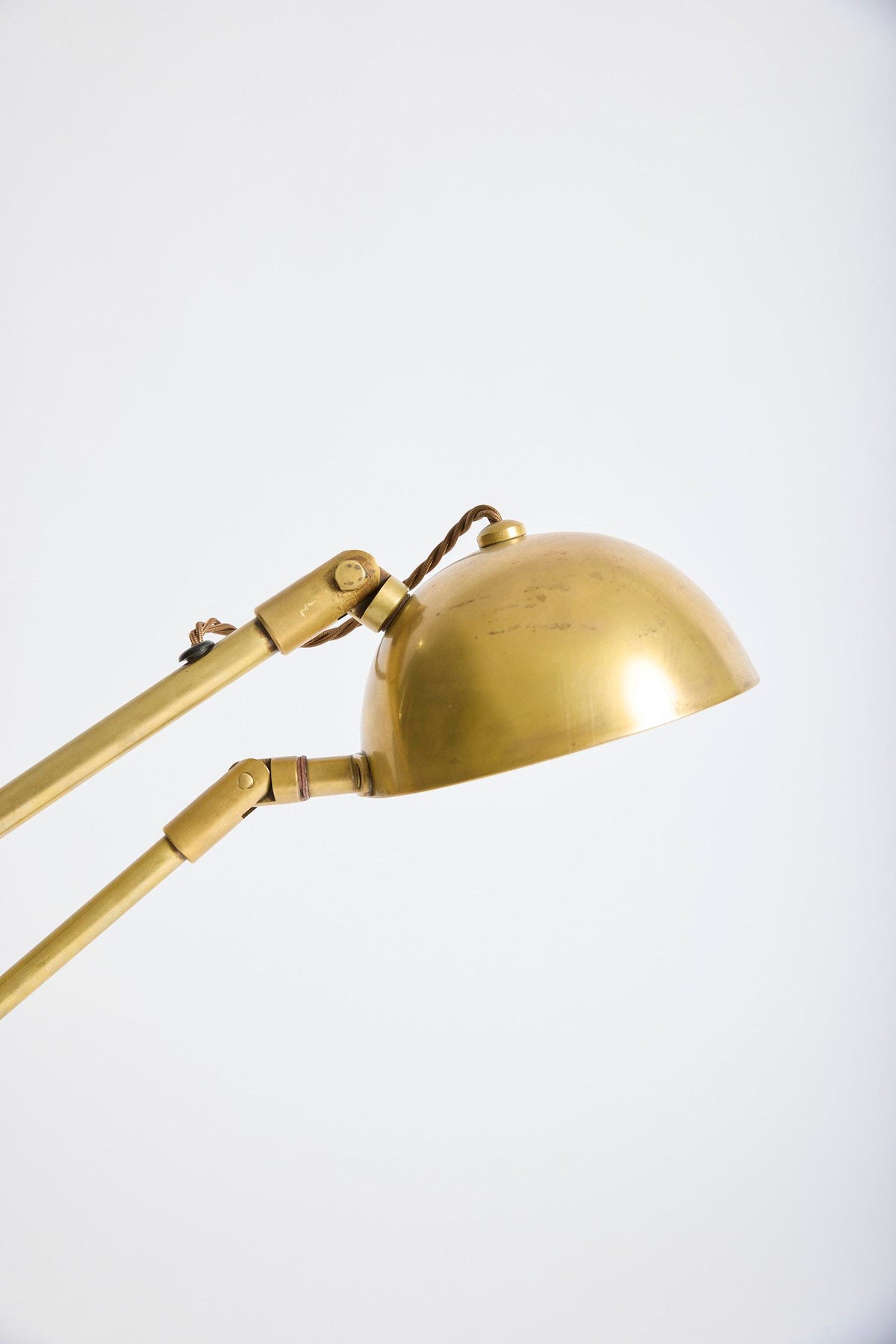 French Brass Table Lamp