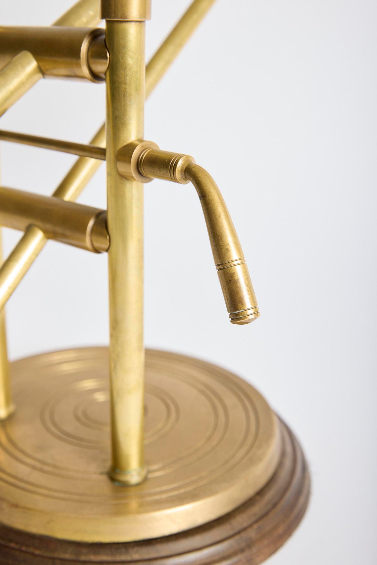 French Brass Table Lamp