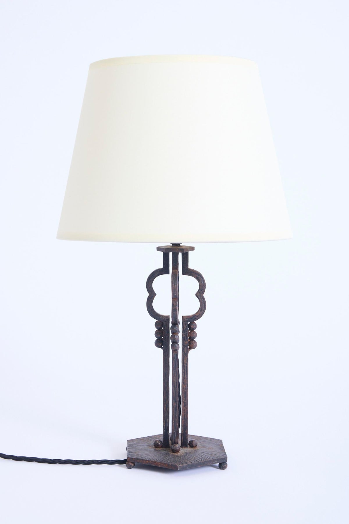 Forged Iron Table Lamp