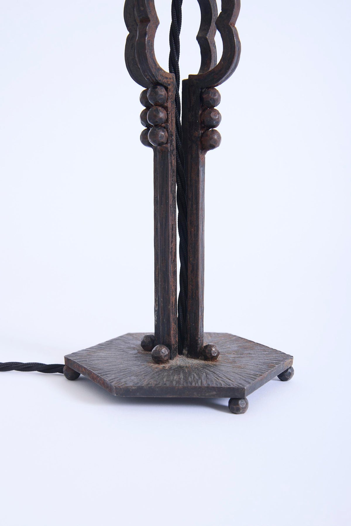 Forged Iron Table Lamp