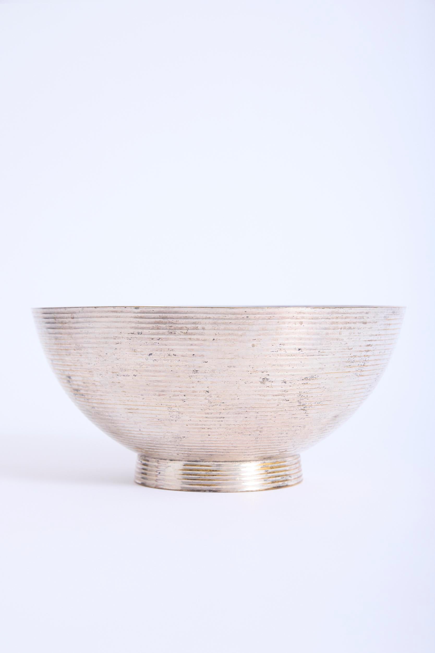 Art Deco Silvered Bowl