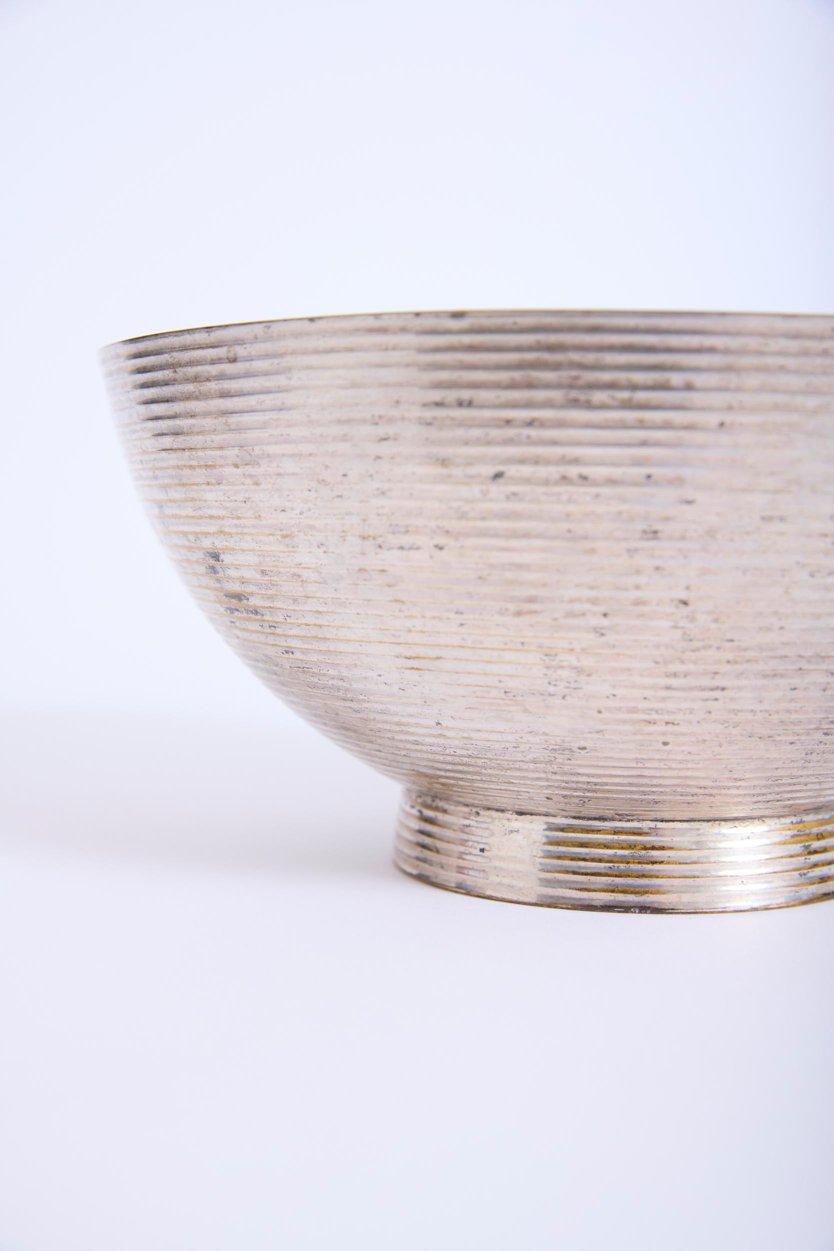 Art Deco Silvered Bowl