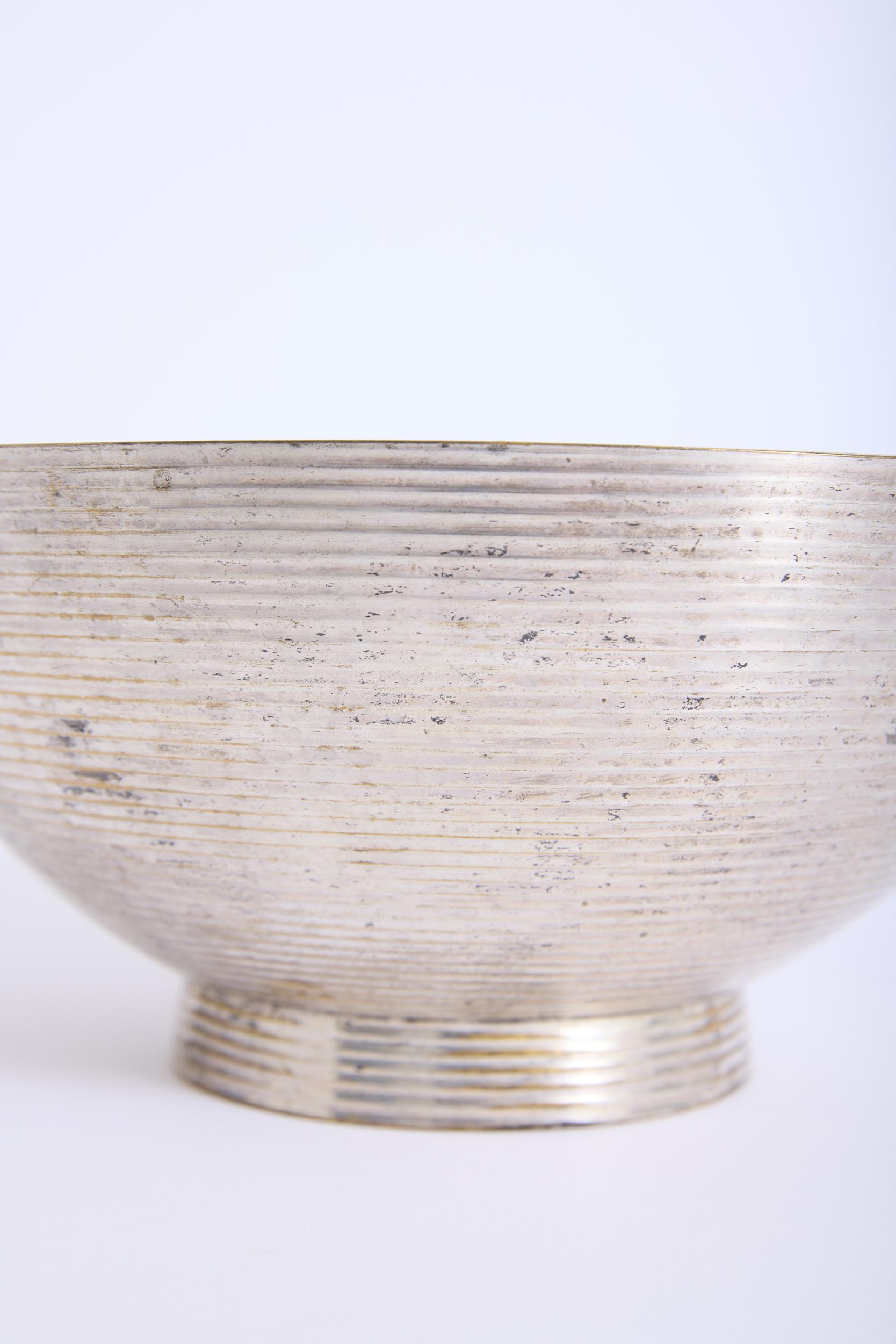 Art Deco Silvered Bowl
