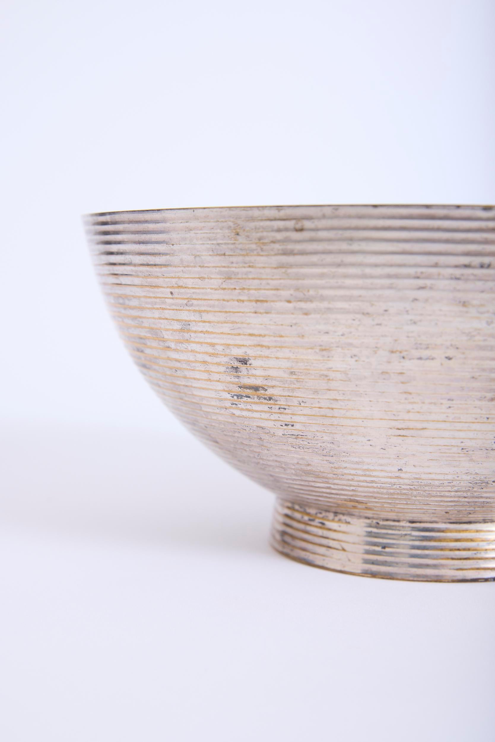 Art Deco Silvered Bowl