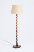 Swedish Twisted Floor Lamp