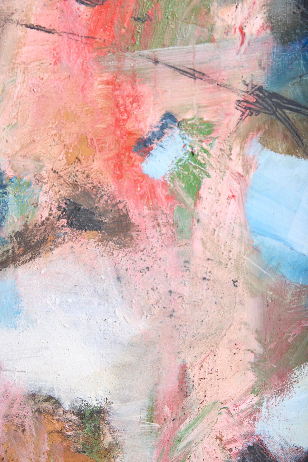 Abstract Painting, 1975, by Franz Hirsch (1924-2010)