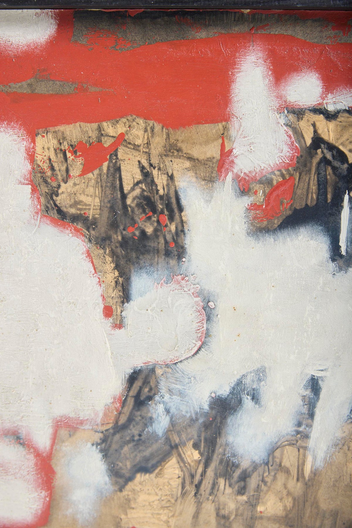 Abstract Painting by Gino Scarpa, 1962