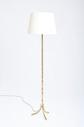 Brass Bamboo Floor Lamp