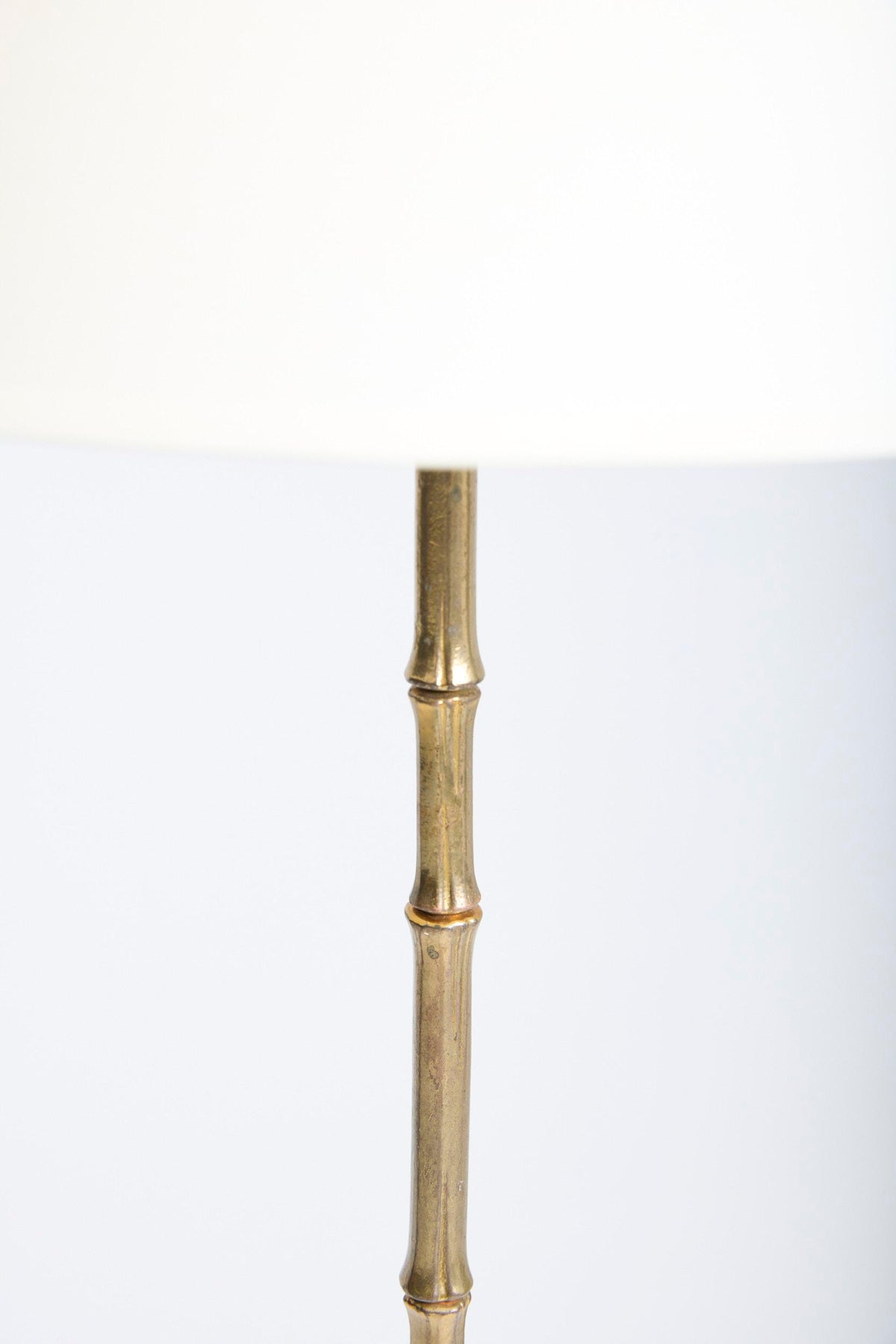 Brass Bamboo Floor Lamp
