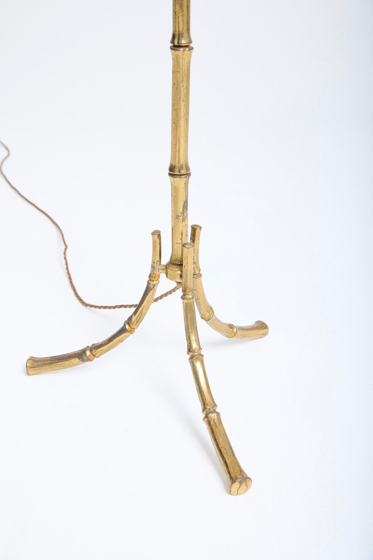 Brass Bamboo Floor Lamp