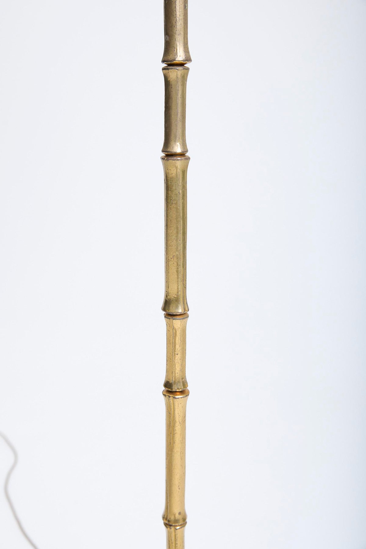 Brass Bamboo Floor Lamp